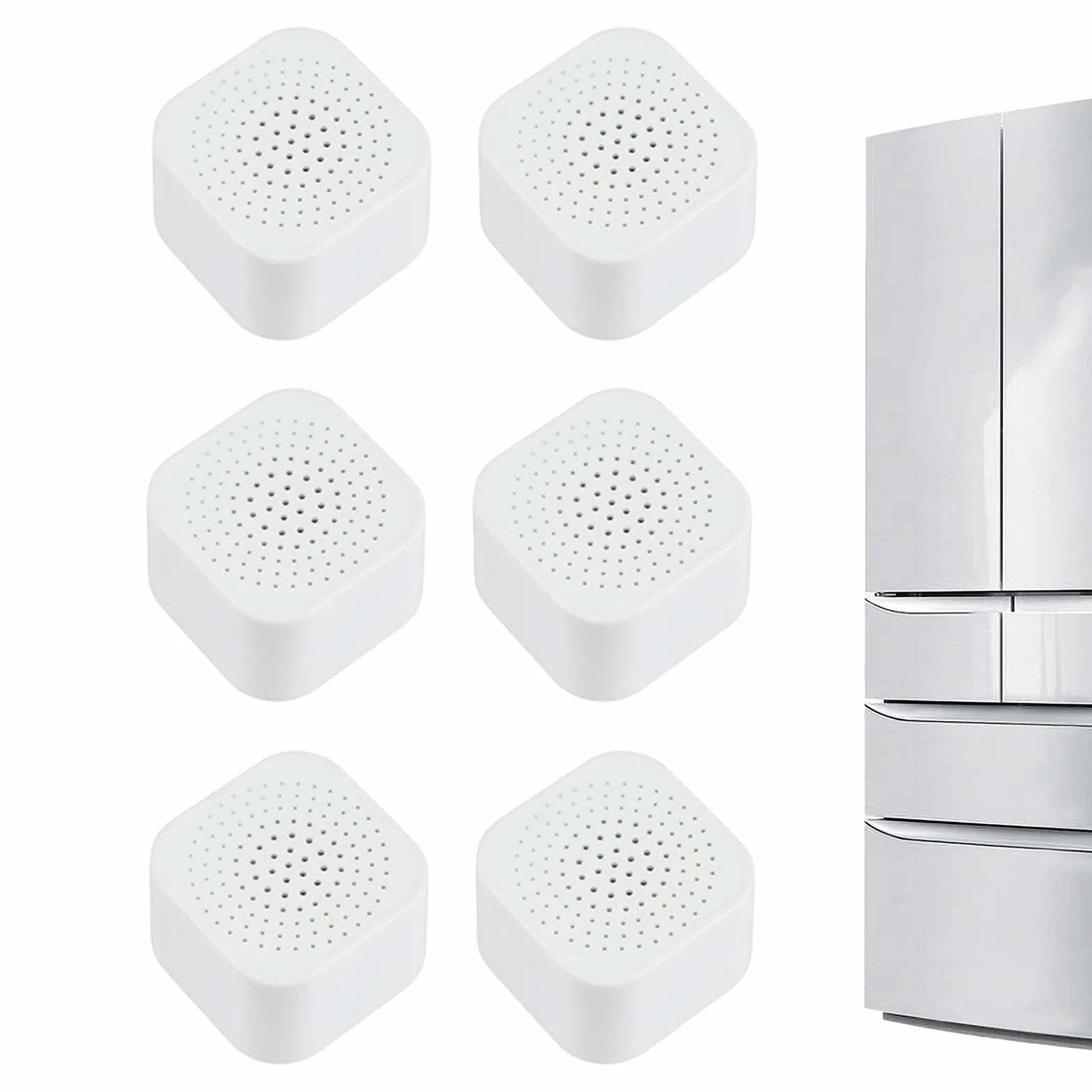 Fridge Deodorizer Odor Remover Kitchen Accessories Refrigerator Device Air Purifying 1.45 x 0.98 Inch