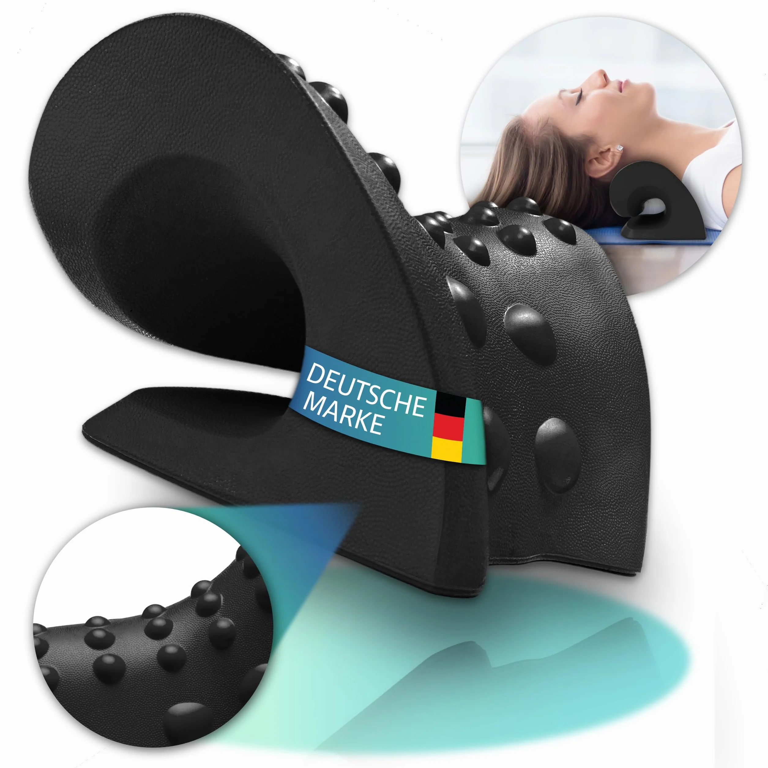 Ortopedyczne urządzenie do treningu karku korekcja postawy łagodzenie bólu ergonomiczne podparcie