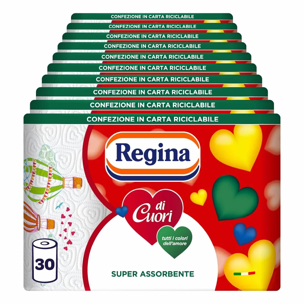 Regina 415694 Papier Kuchenny, 30 Rolek, Biały