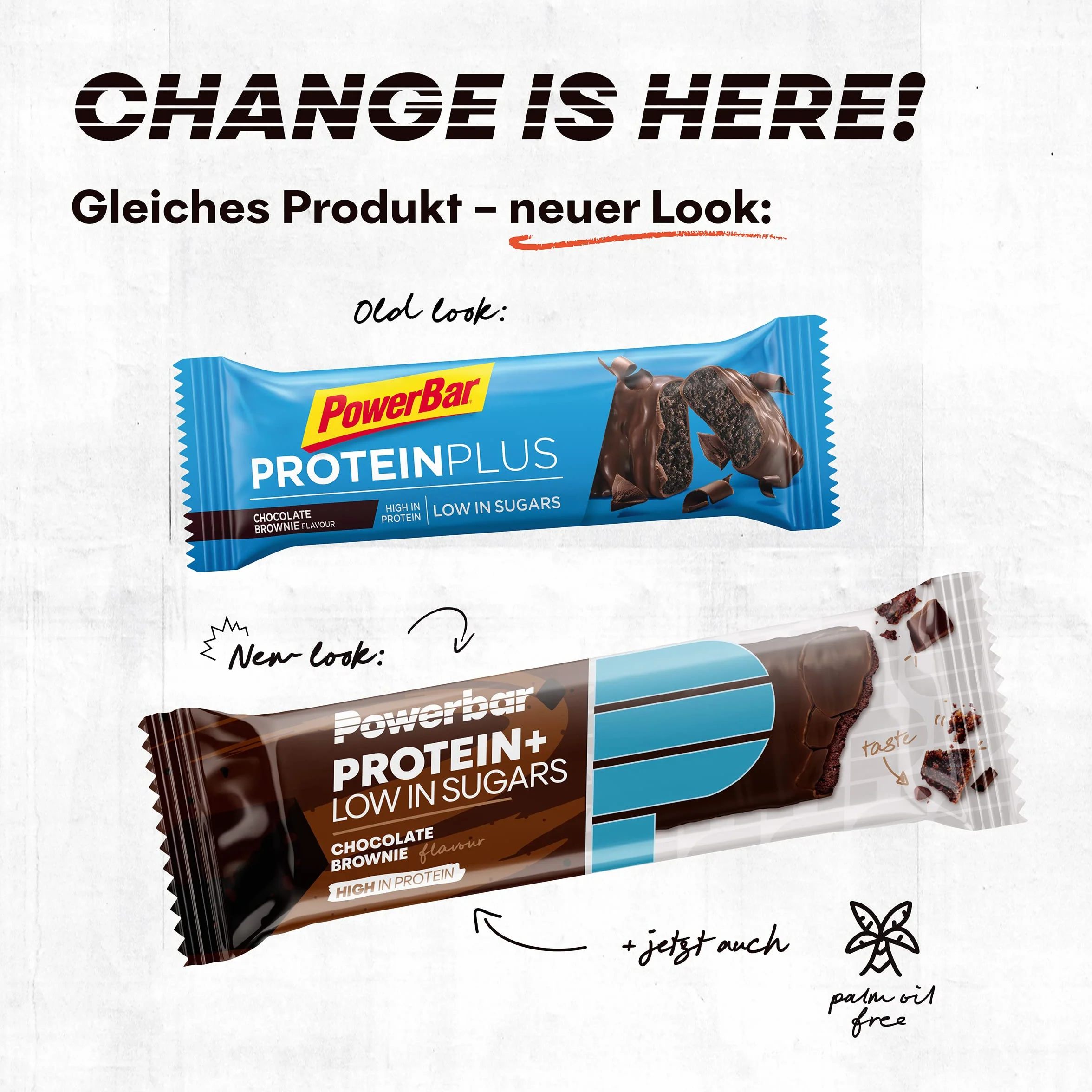 Powerbar Protein Plus Low Sugar Bar (16x35g) Chocolate Brownie - Batony - Batony proteinowe