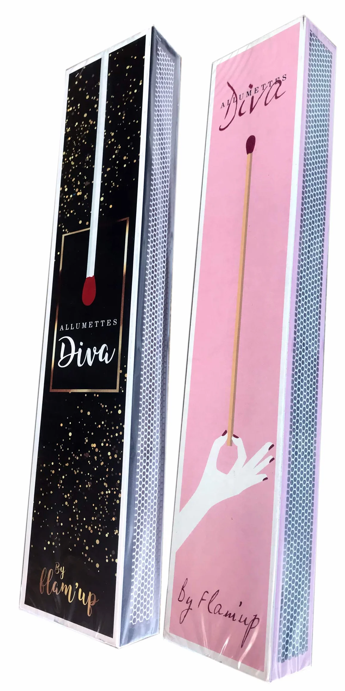 Flam 'Up Diva Matches, bardzo długie, 28 cm, 40 sztuk