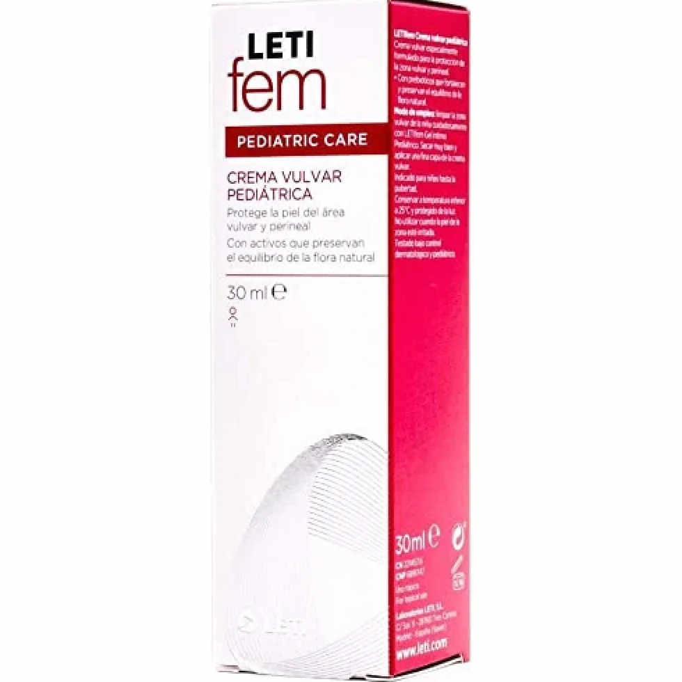 Letifem crema vulvar pediatrica 30ml