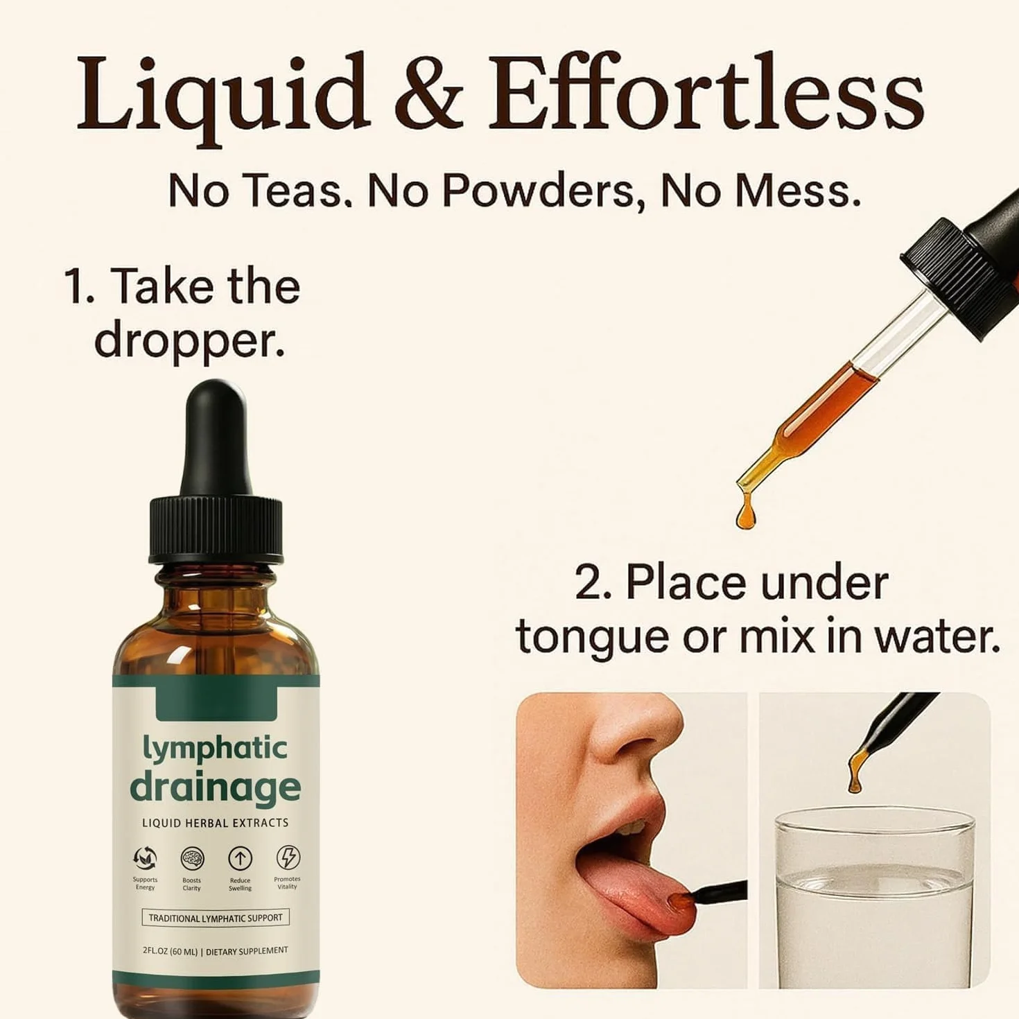 Krople do drenażu limfatycznego Lymphoria 59ml – Naturalne mieszanki ziołowe