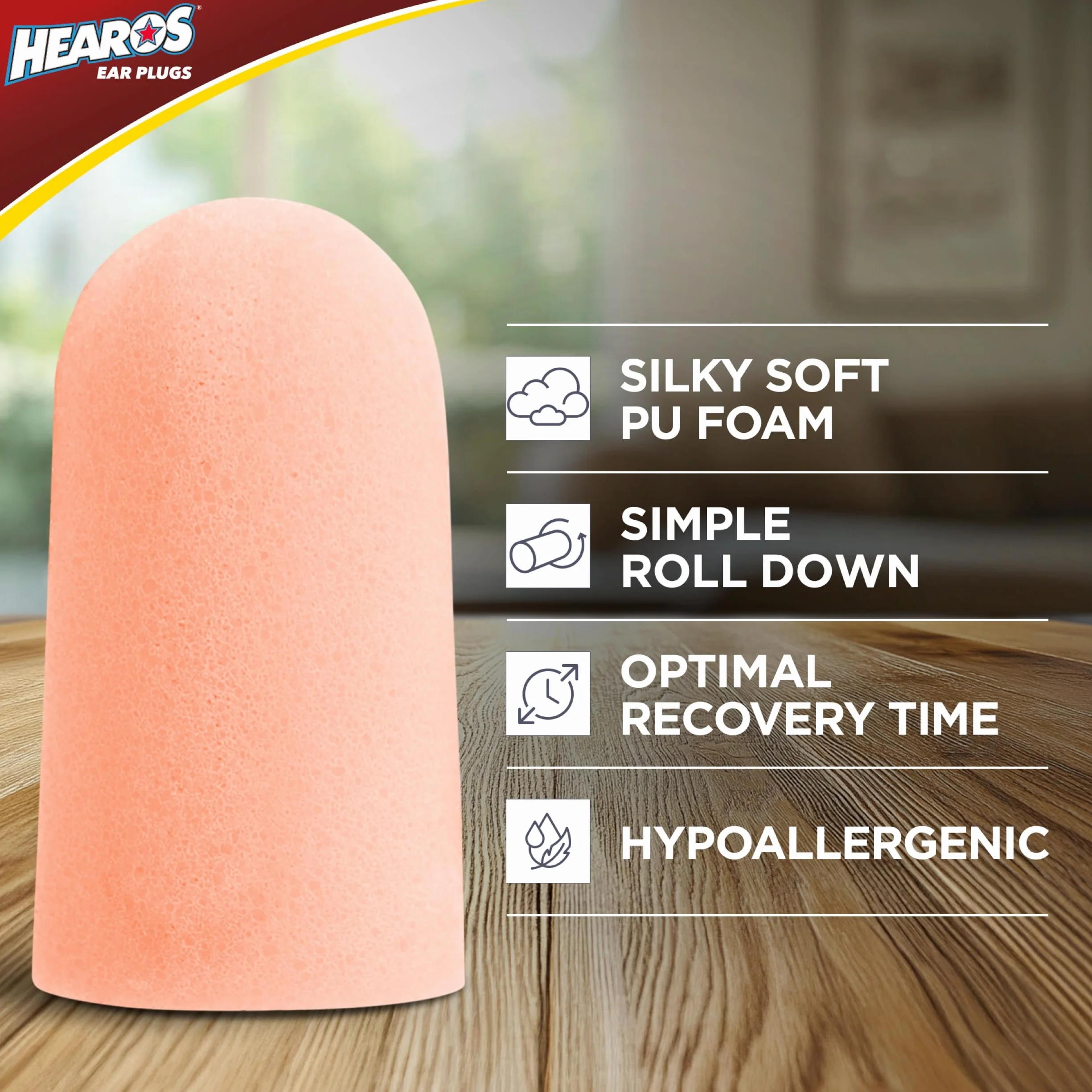 Hearos Ultimate Softness Series zatyczki do uszu, 14 par