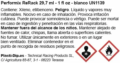 Rerack trzymiak plasti Dip Biały