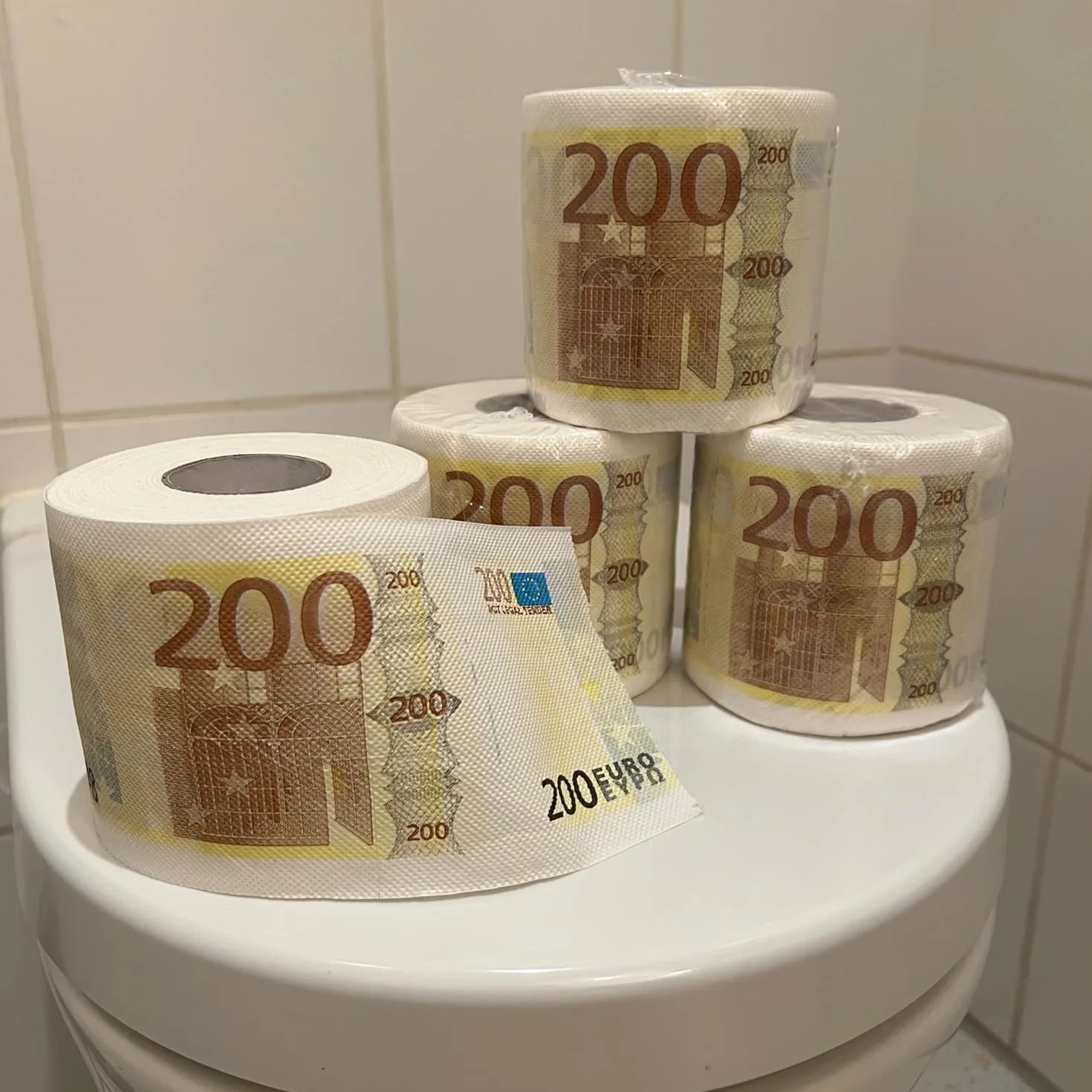 Mad Monkey - Papier toaletowy 200 euro