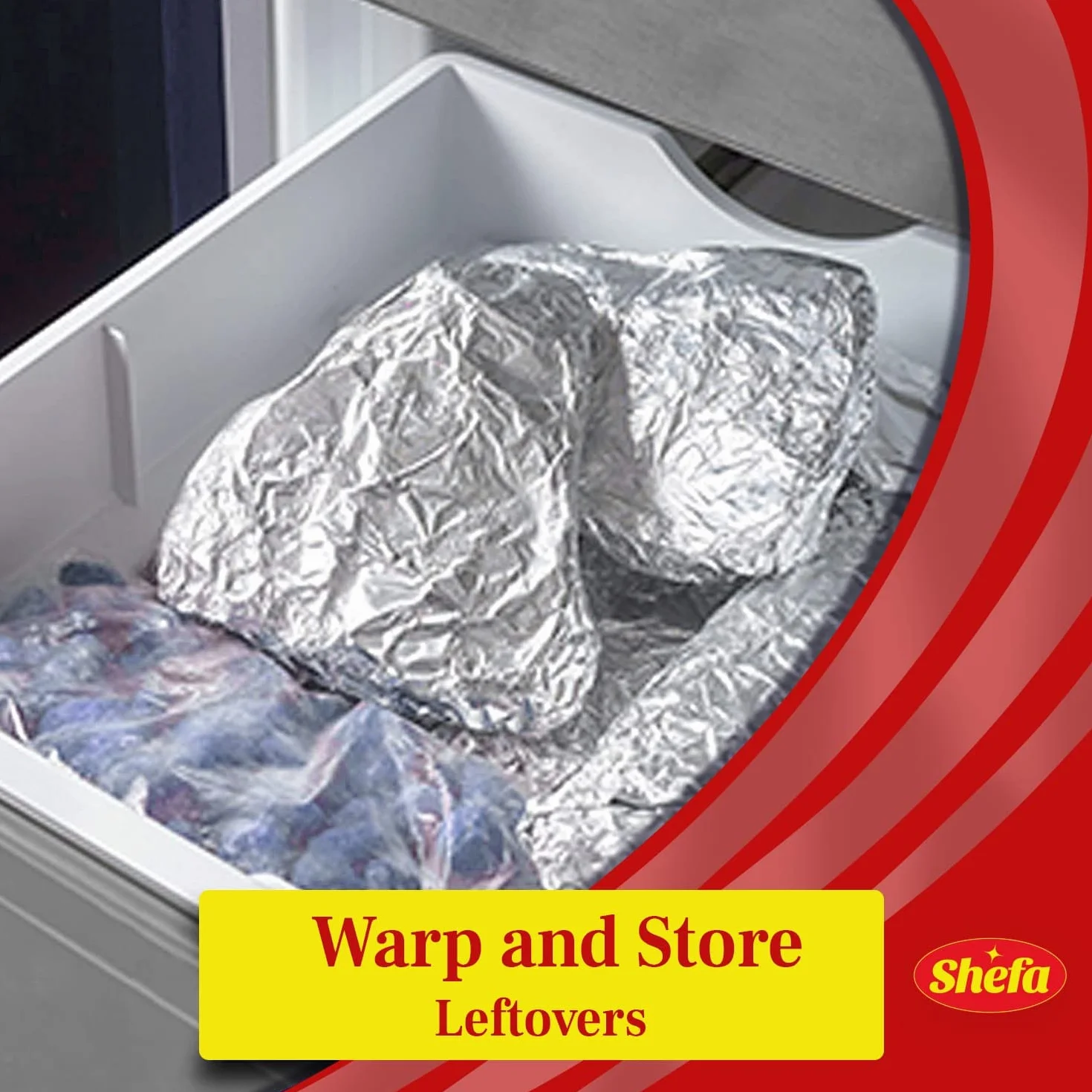 Shefa Rolka aluminiowa 50 m szerokości 30 cm