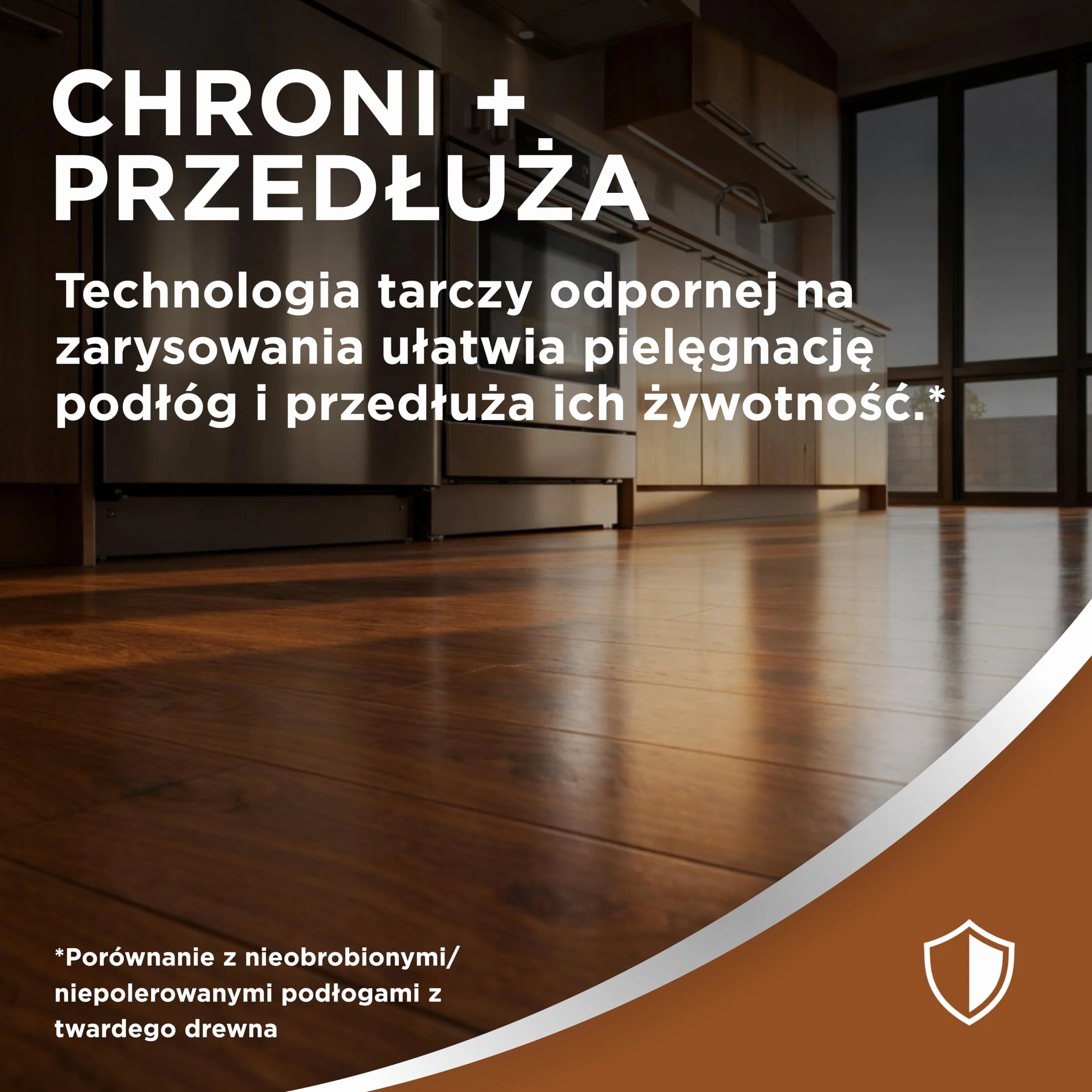 Weiman Zestaw do czyszczenia podłóg z twardego drewna i polerki, zestaw 2 szt. - Podłoga z twardego drewna o dużym natężeniu ruchu, naturalny połysk, usuwa zadrapania, pozostawia warstwę ochronną