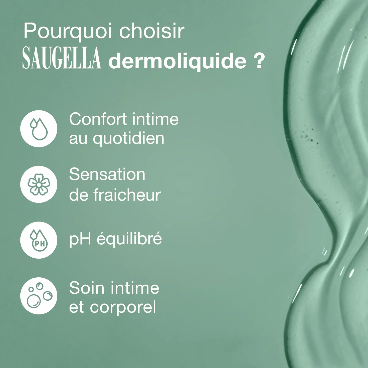 Saugella Dermoliquid z ekstraktem Salvia officinalis, odświeżający i przeciwzapachowy 500 ml