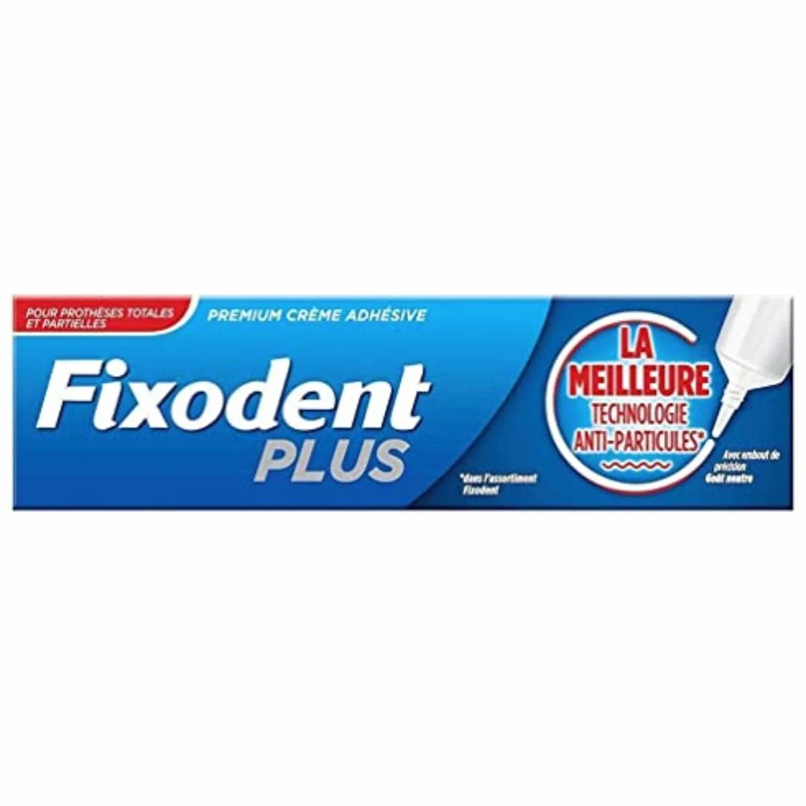 Fixodent Plus - Pasta klejąca, Pozostałość Anti-Food - 40 ml