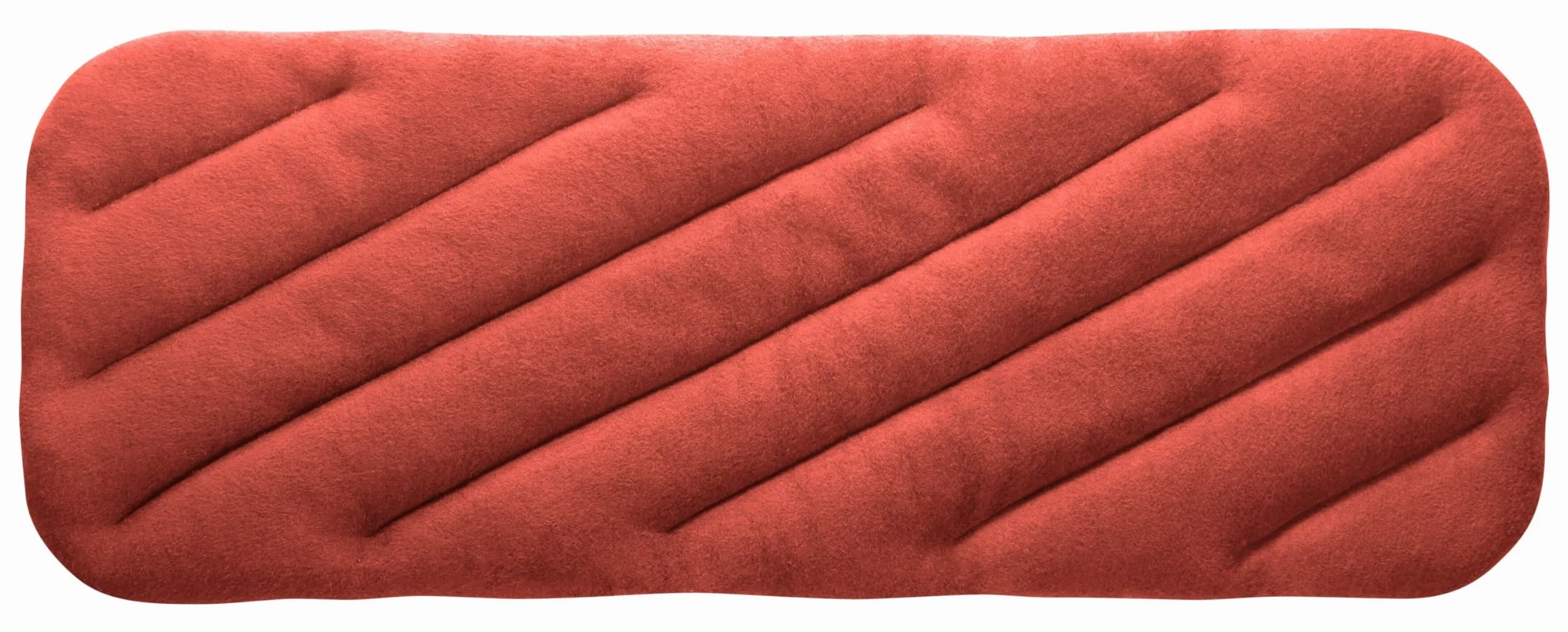 LESCHI XXL poduszka grzewcza do kuchenki mikrofalowej (50 x 20 cm), 100% bawełna i pszenica organiczna, 8-komorowa poduszka grzewcza, czerwony, idealna jako źródło ciepła dla karku, ramion, pleców
