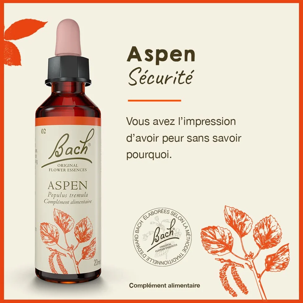 Fleurs de Bach Original N°2 Aspen 20 ml