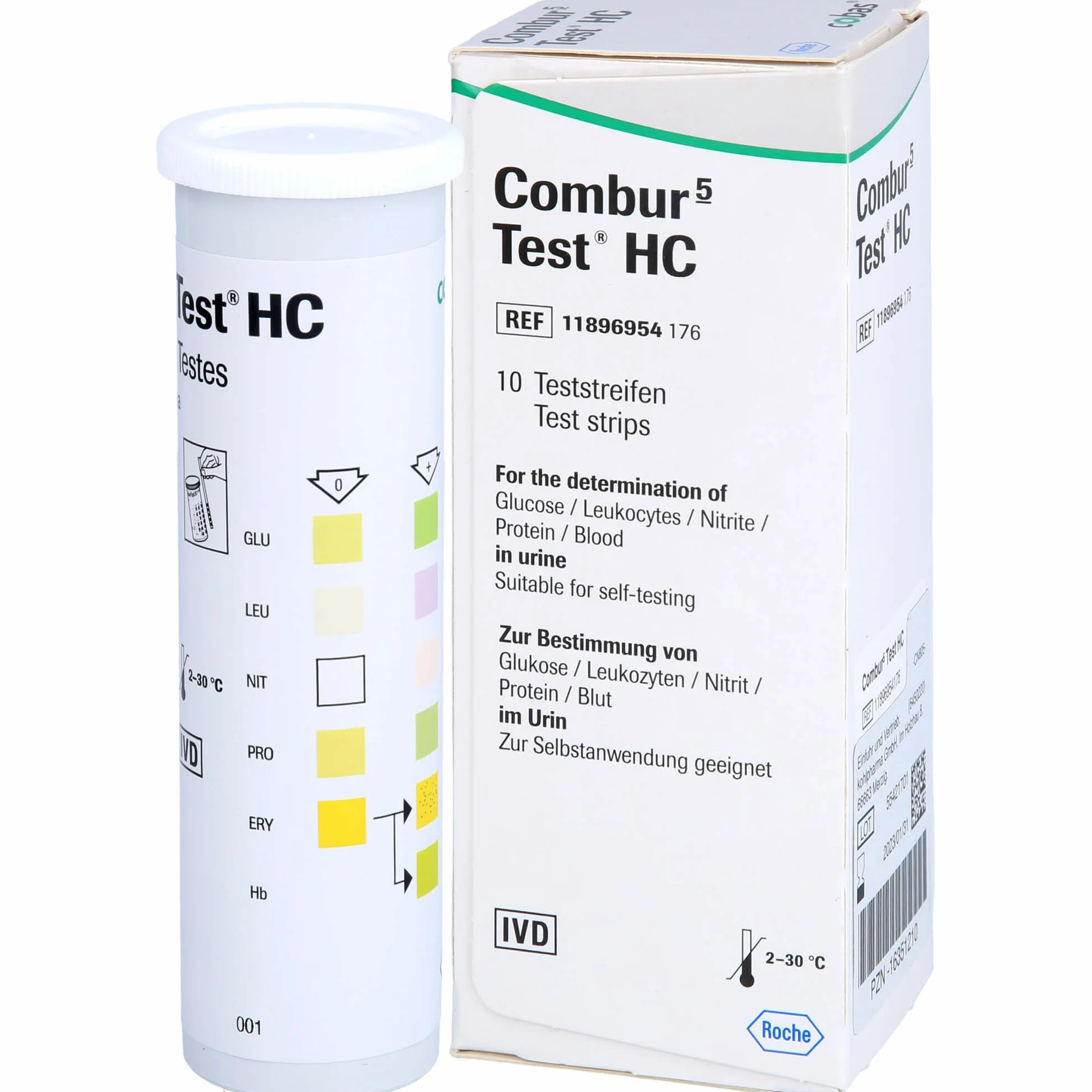 Combur 5 Test HC Urinteststreifen, 10 sztuk