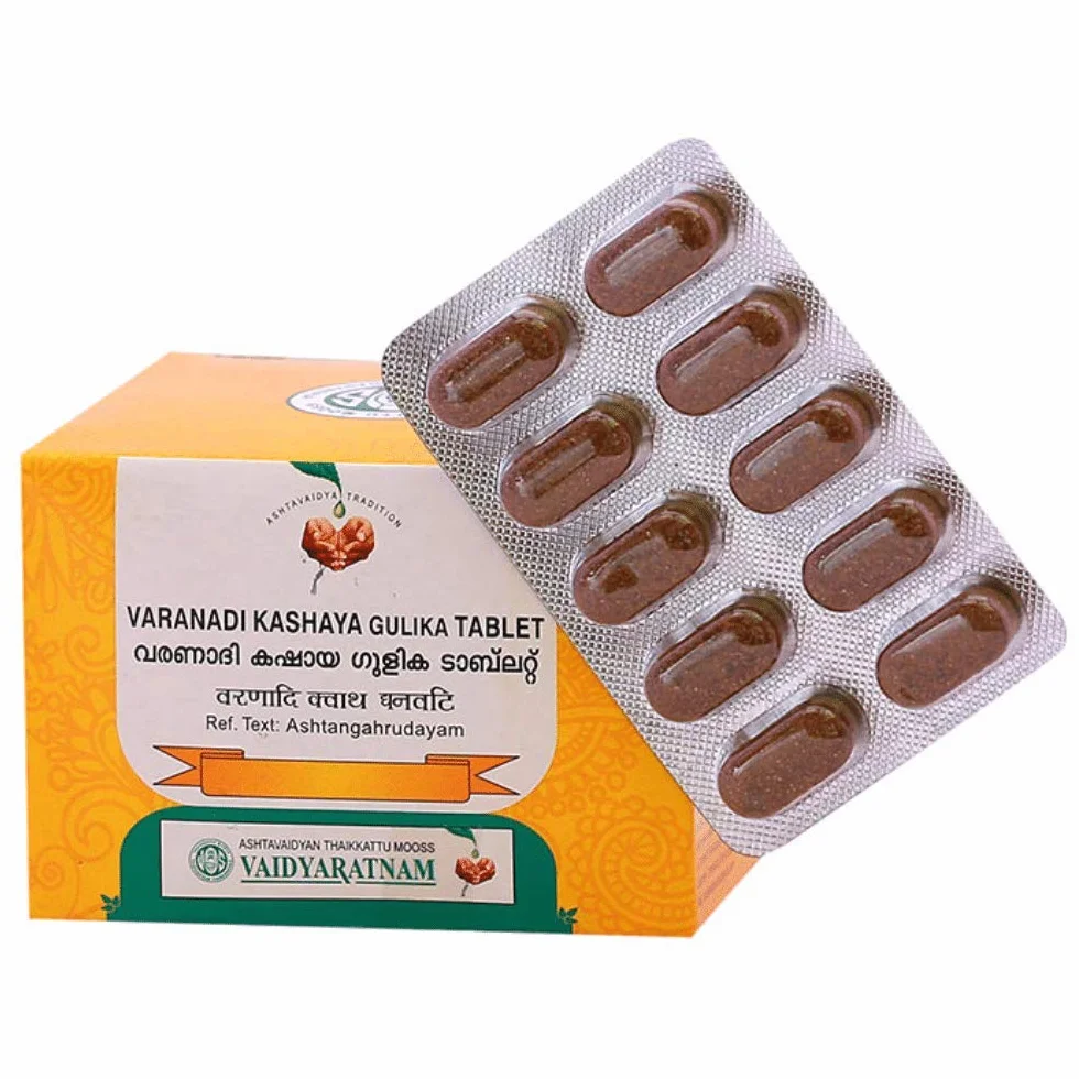 Vaidyaratnam Varanadi Kashaya Gulika tablet 1 szt. produkty ajurwedyjskie