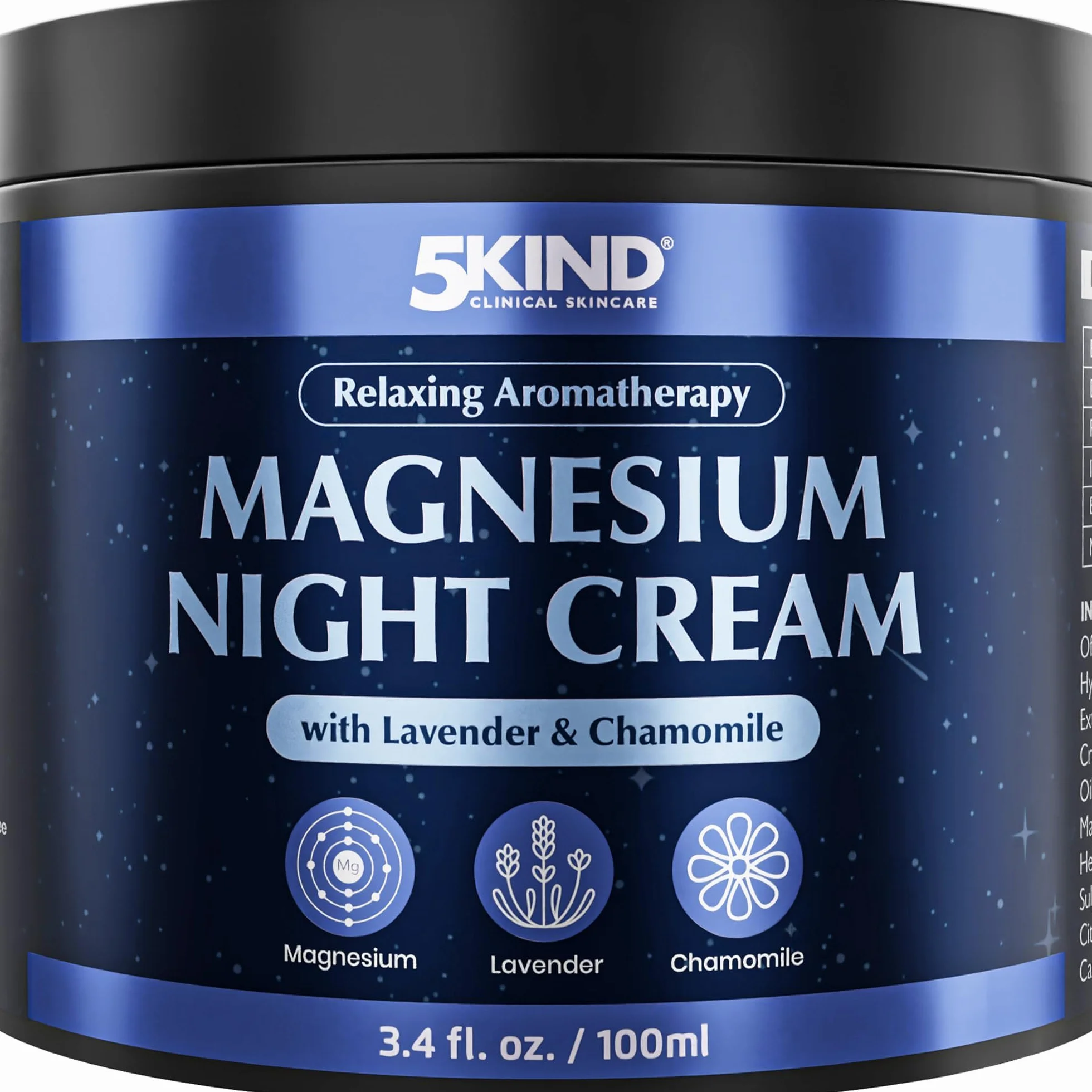 5Kind Magnesium Sleep Cream 100 ml – Relaksujący Magnezowy Balsam z Lawendą i Rumiankiem