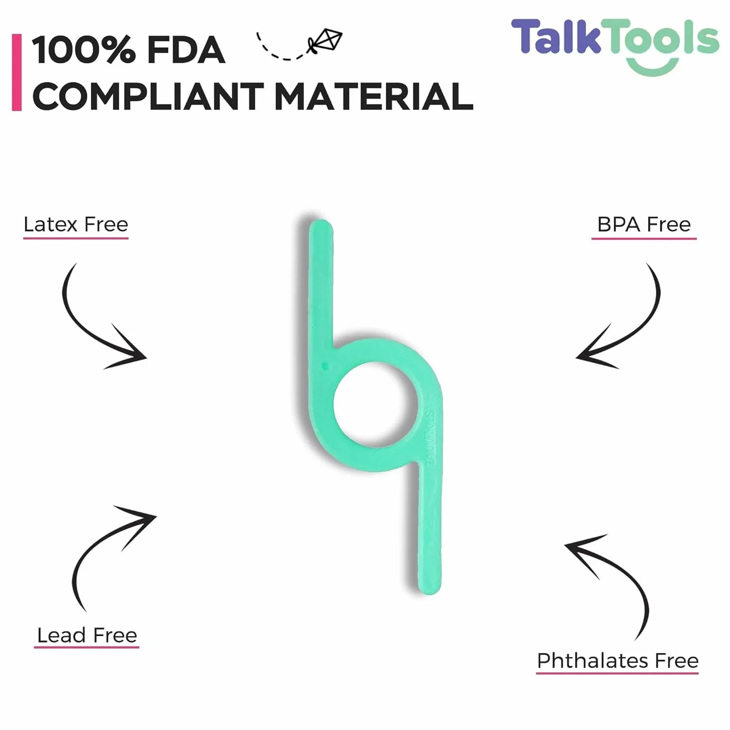 TalkTools® Green Chewy Oral Motor Narzędzie sensoryczne do żucia