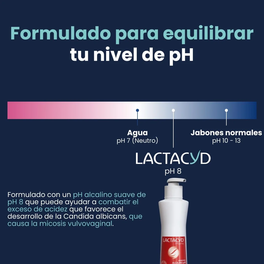 Lactacyd Alcalino Ph 8 Zewnętrzna higiena intymna 250 ml