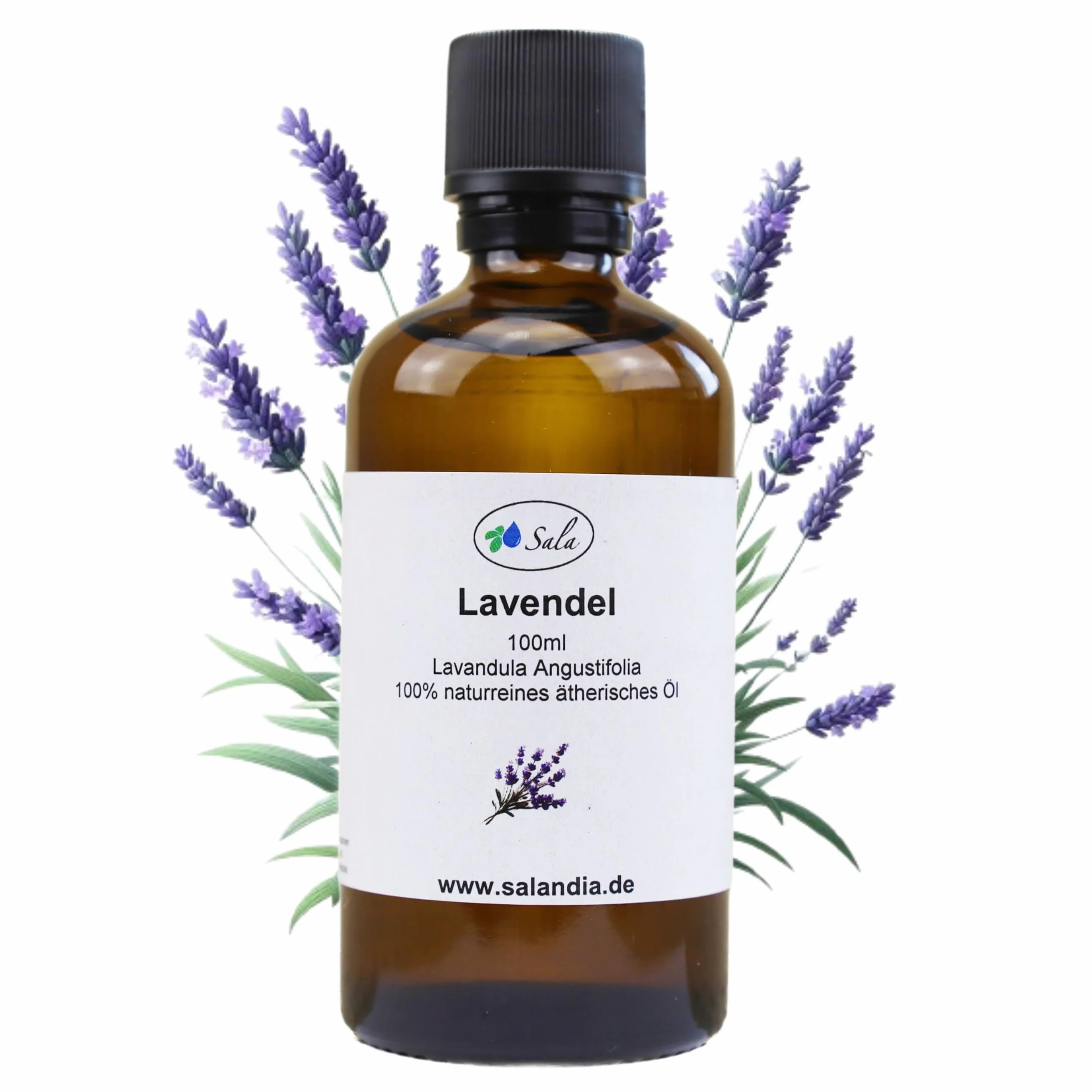 Olejek lawendowy naturalny czysty 100 ml szklana butelka