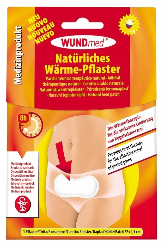W przypadku bólu miesiączkowego, naturalny plaster rozgrzewający do skutecznego łagodzenia bólu – produkt medyczny (10)