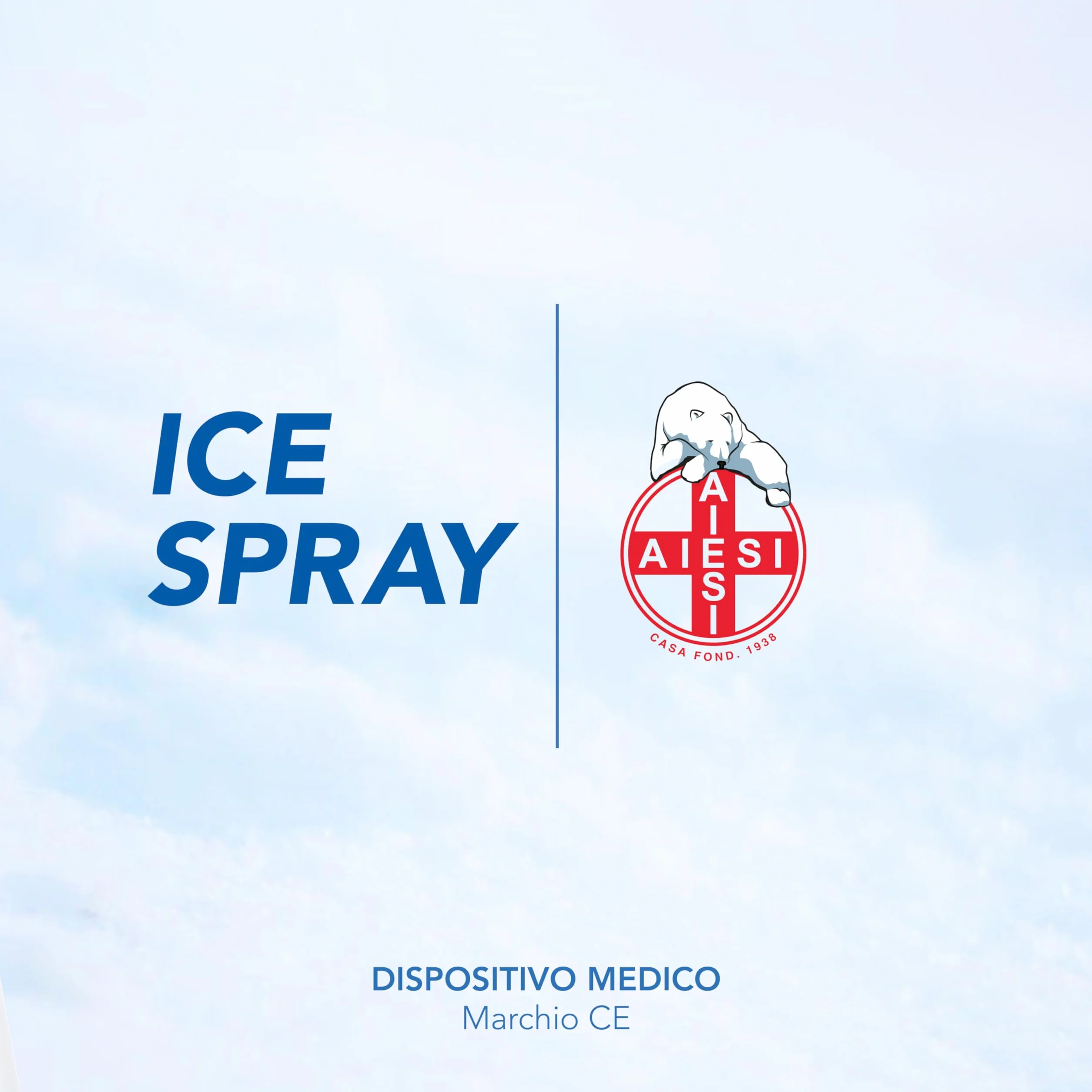 AIESI® Natychmiastowy sportowy spray lodowy z MENTOLEM puszka 400 ml ICE SPRAY, Made in Italy