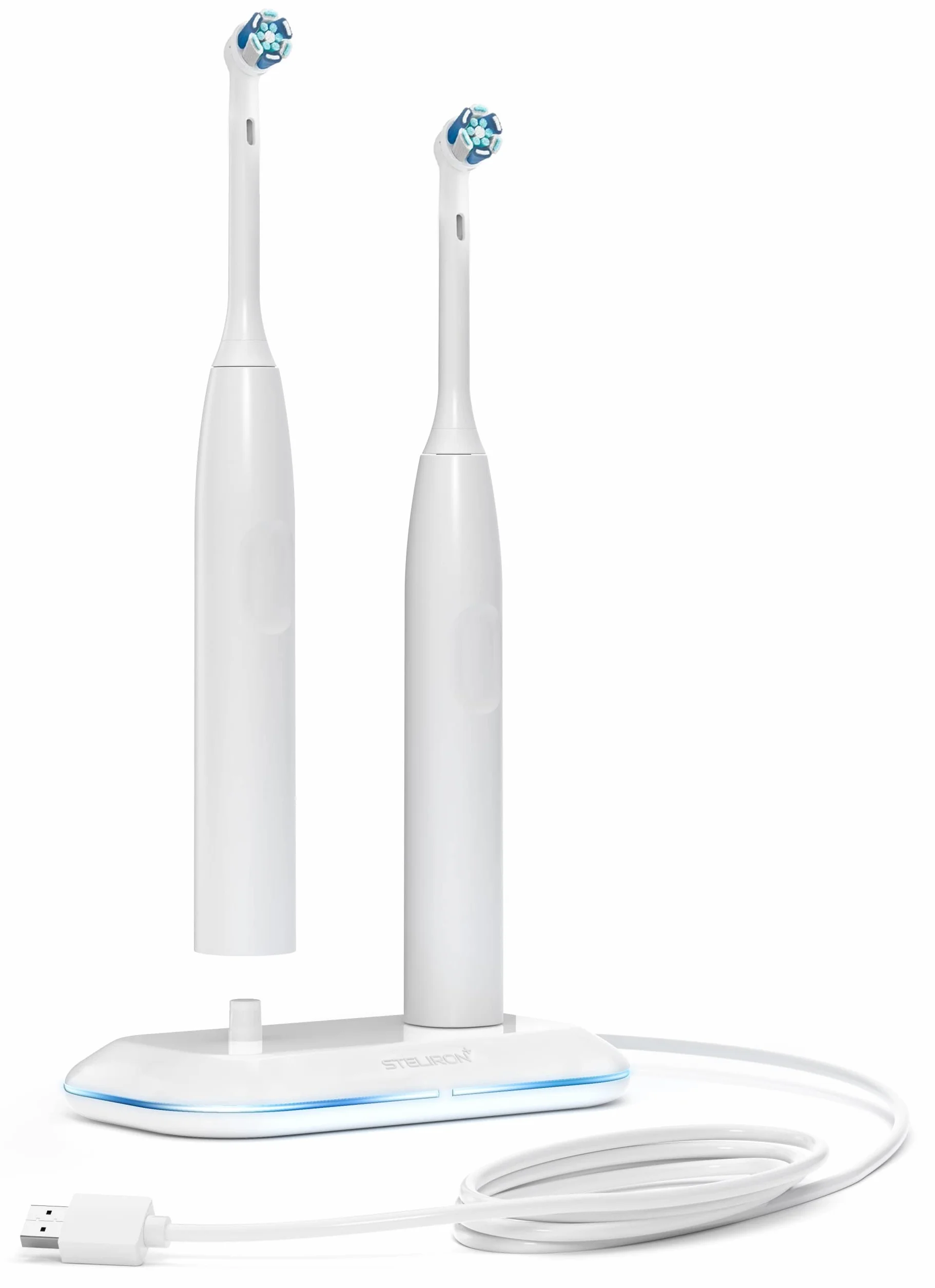 Galvanox Podwójna ładowarka do szczoteczek do zębów 2 w 1 kompatybilna z Oral B 3757