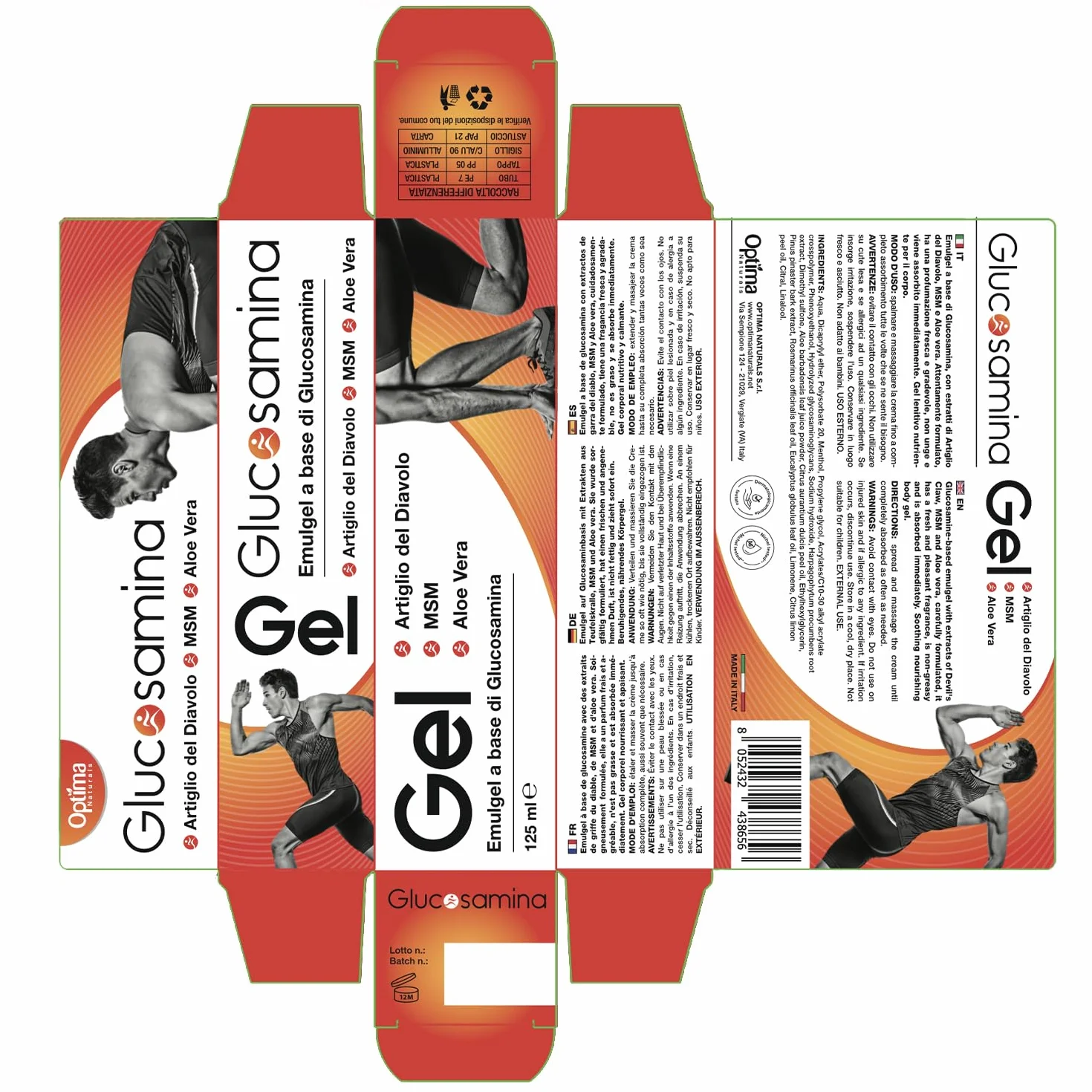 Glukozamina Żel 125 ml
