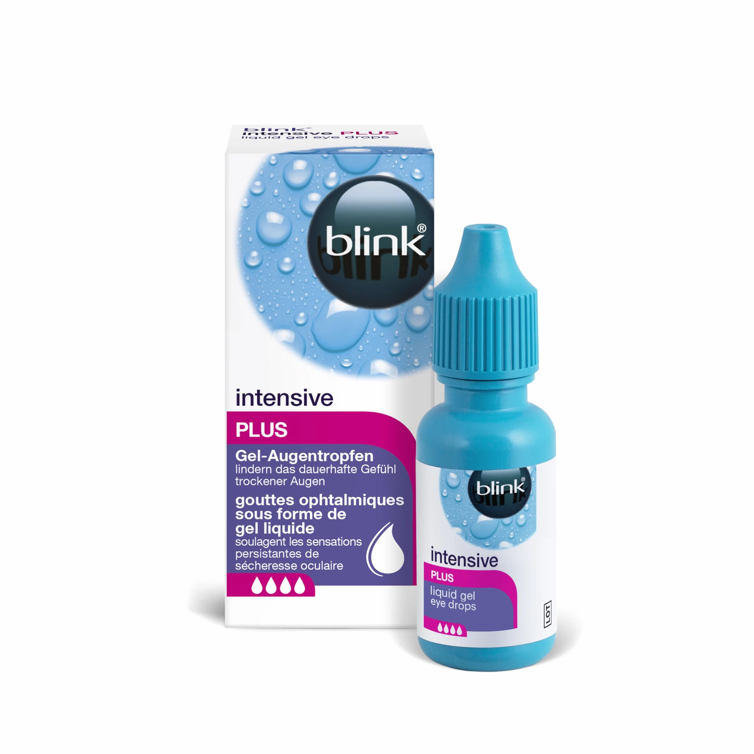 AMO blink intensive tears plus nawilżające krople do oczu 10 ml