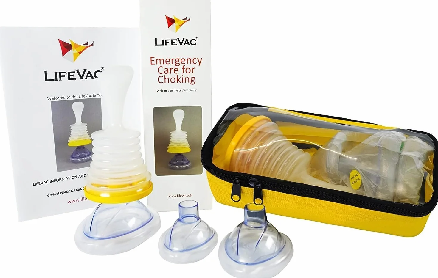 LifeVac Dwupak - Zestaw domowy & podróżny