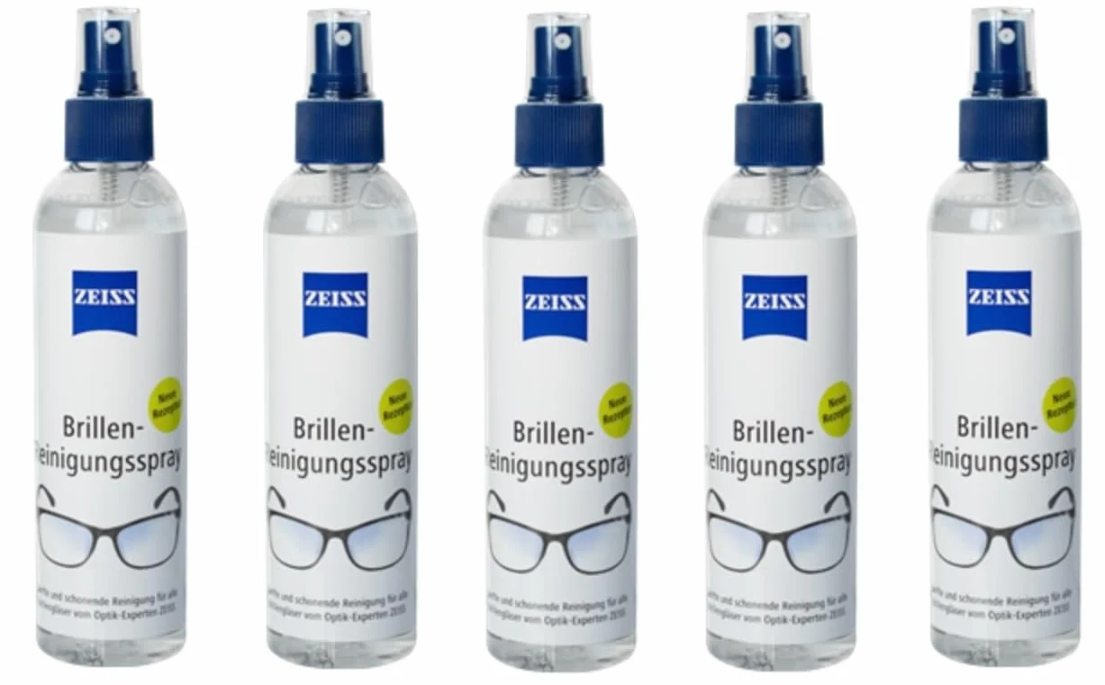 ZEISS chusteczki do czyszczenia okularów spray bez alkoholu (5)