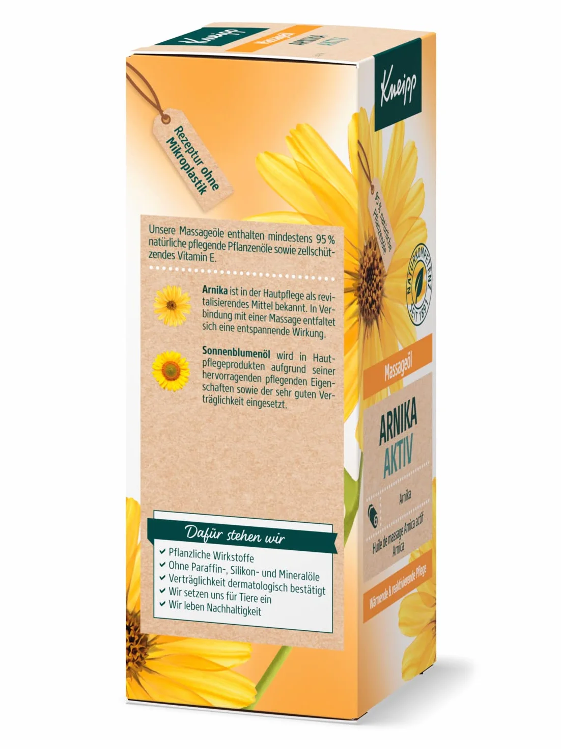 Kneipp Olejek do masażu Arnika Aktiv, 100 ml