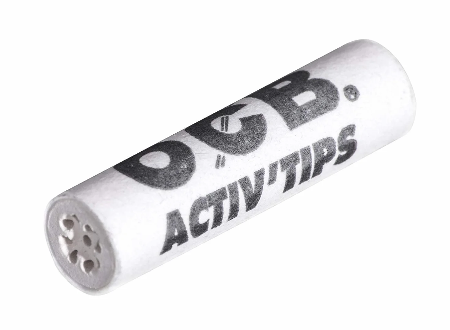 OCB ActivTips Slim 7 mm filtr z węglem aktywnym z ceramicznymi nasadkami, 5 x 50 sztuk, srebrny, mały