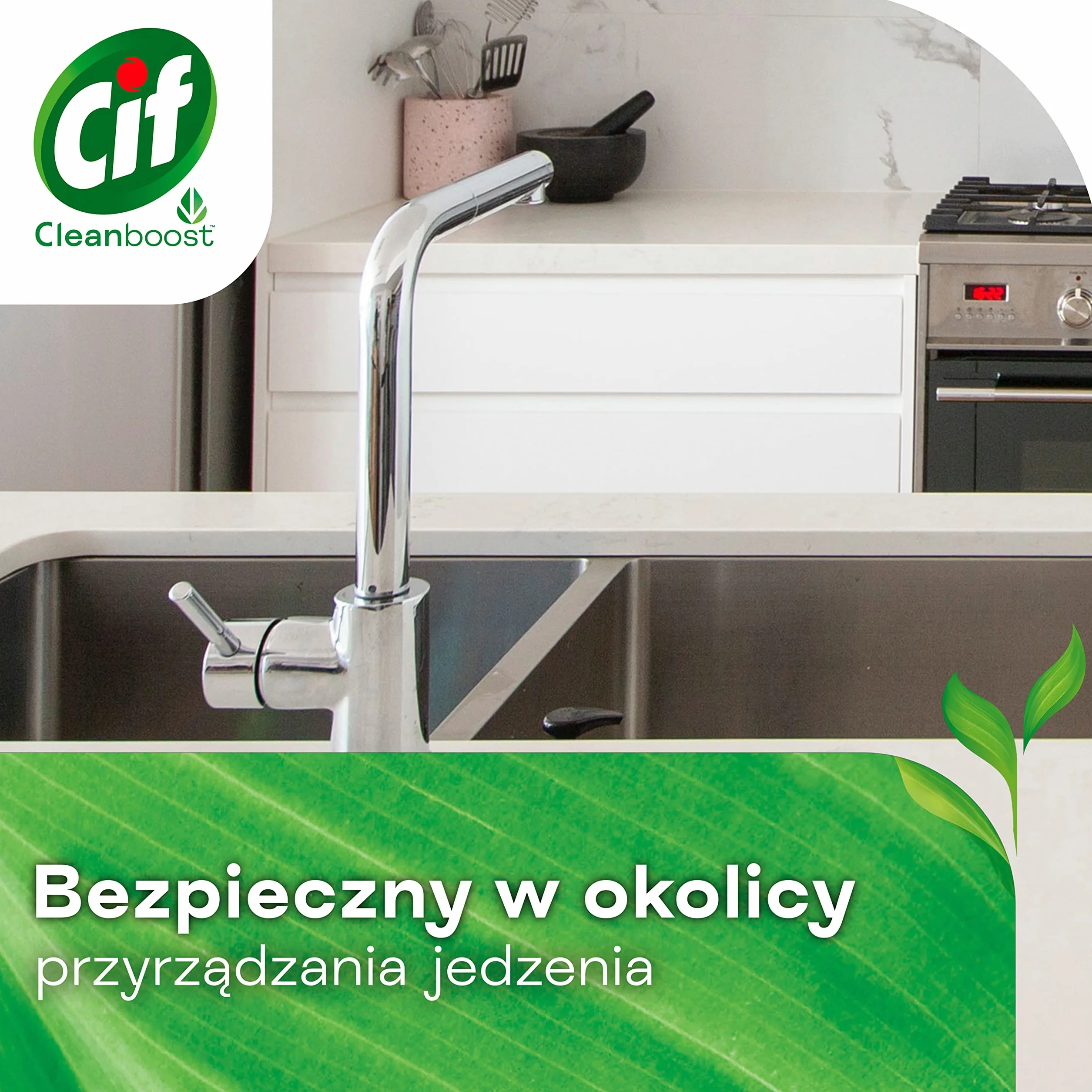 Cif Cream Pink Flowers Mleczko uniwersalne 780 g