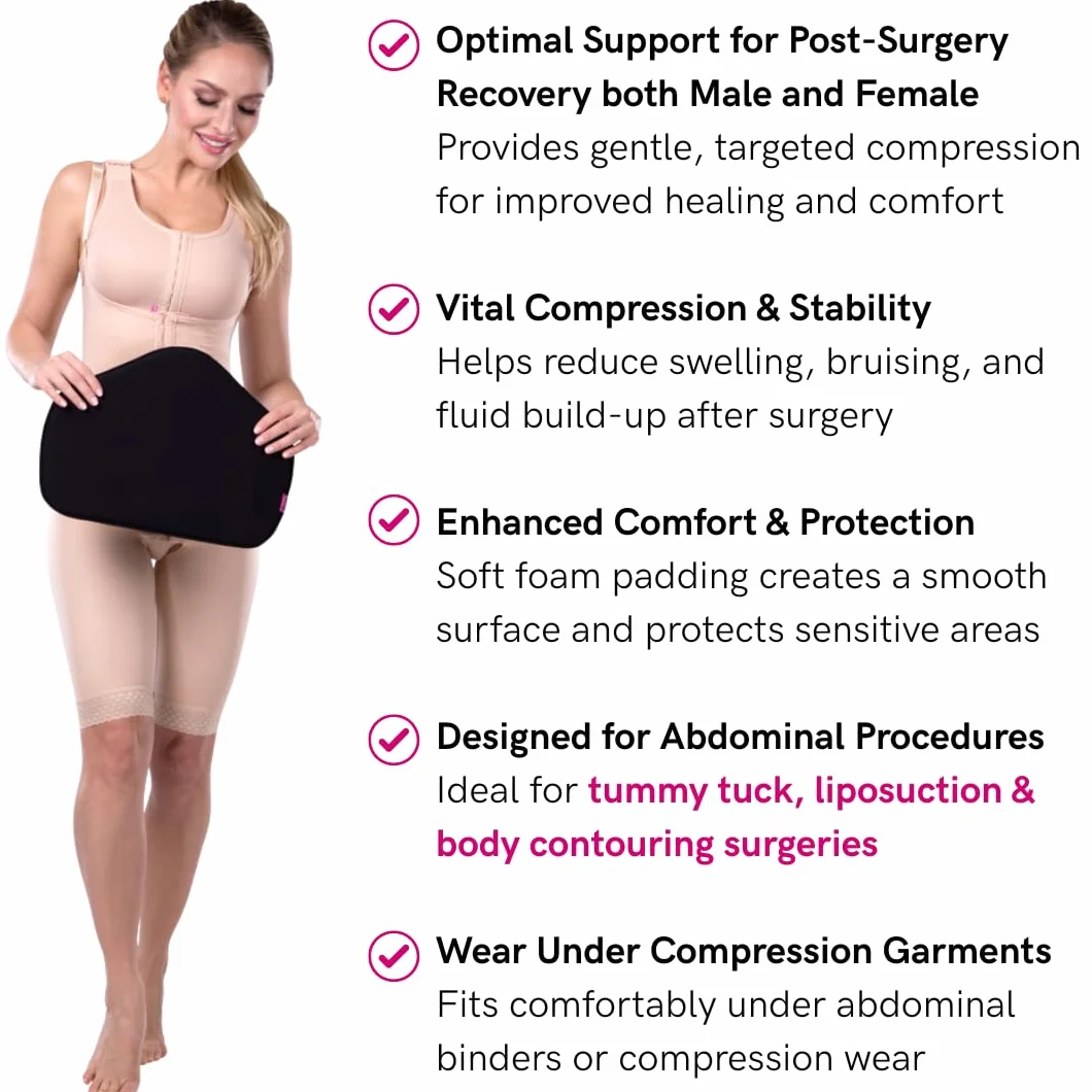LIPOELASTIC® Kpad - wkładka z pianki brzucha uniseks (S-M)