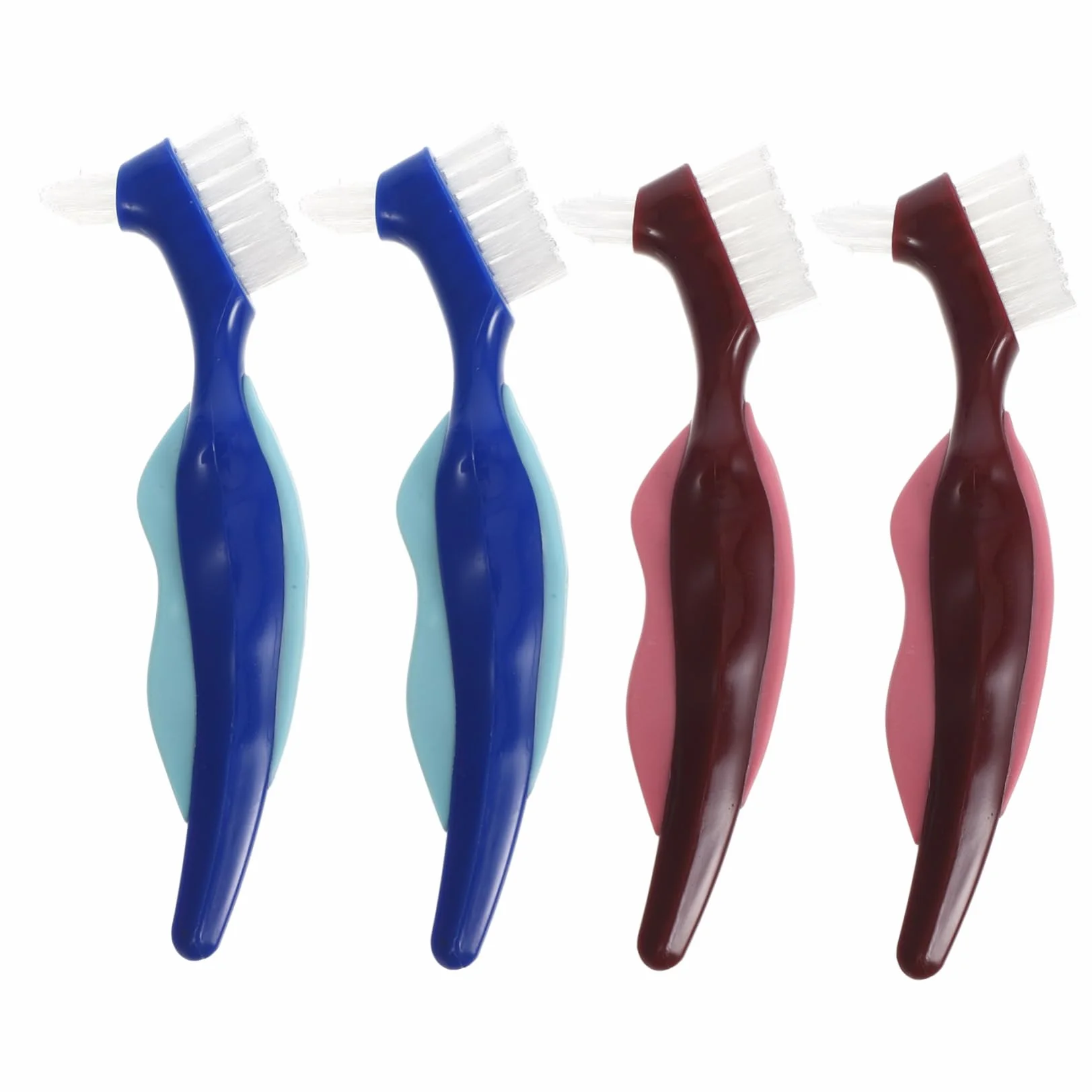FRCOLOR 4 Sztuki Dwustronnej Szczotki Do Czyszczenia Aparatów Ortodontycznych Szczoteczki Do Zębów