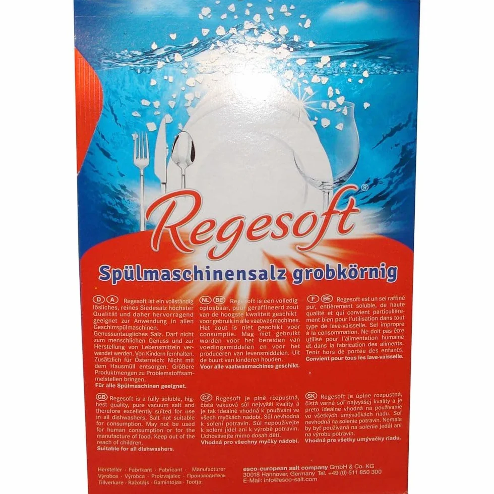 Esco Regesoft sól do mycia w zmywarce, gruboziarnista (6 x 2 kg)