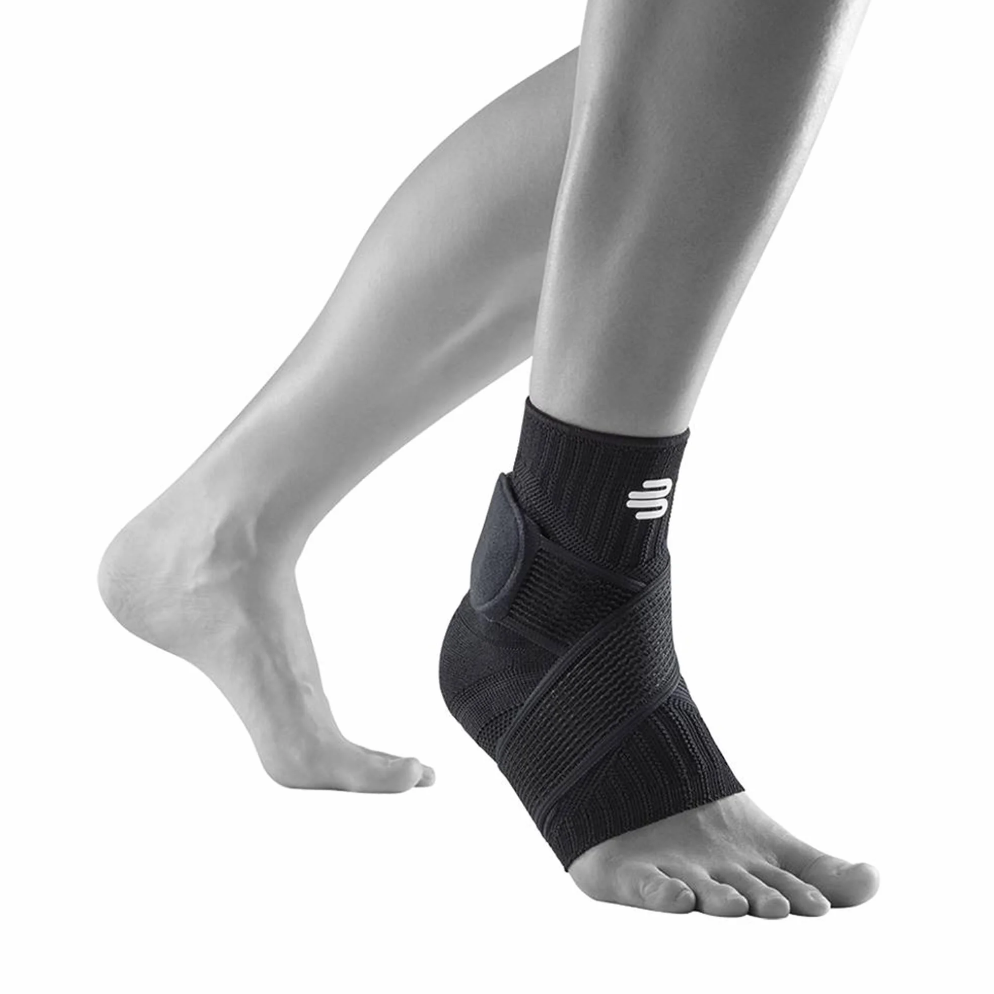 BAUERFEIND Sports Ankle Support All-BLA All-Black - L-R