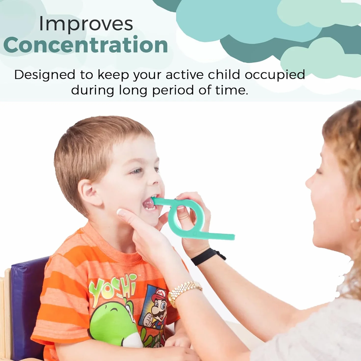 TalkTools® Green Chewy Oral Motor Narzędzie sensoryczne do żucia