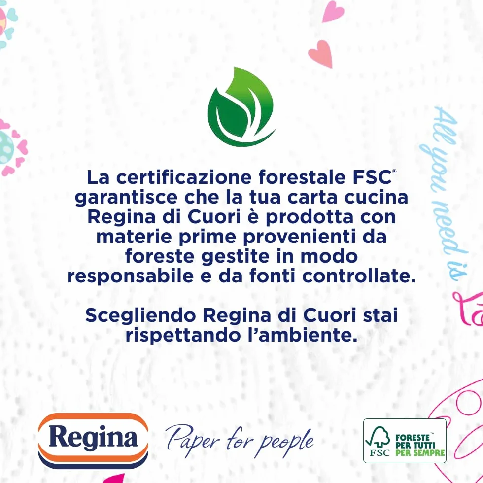 Regina 415694 Papier Kuchenny, 30 Rolek, Biały