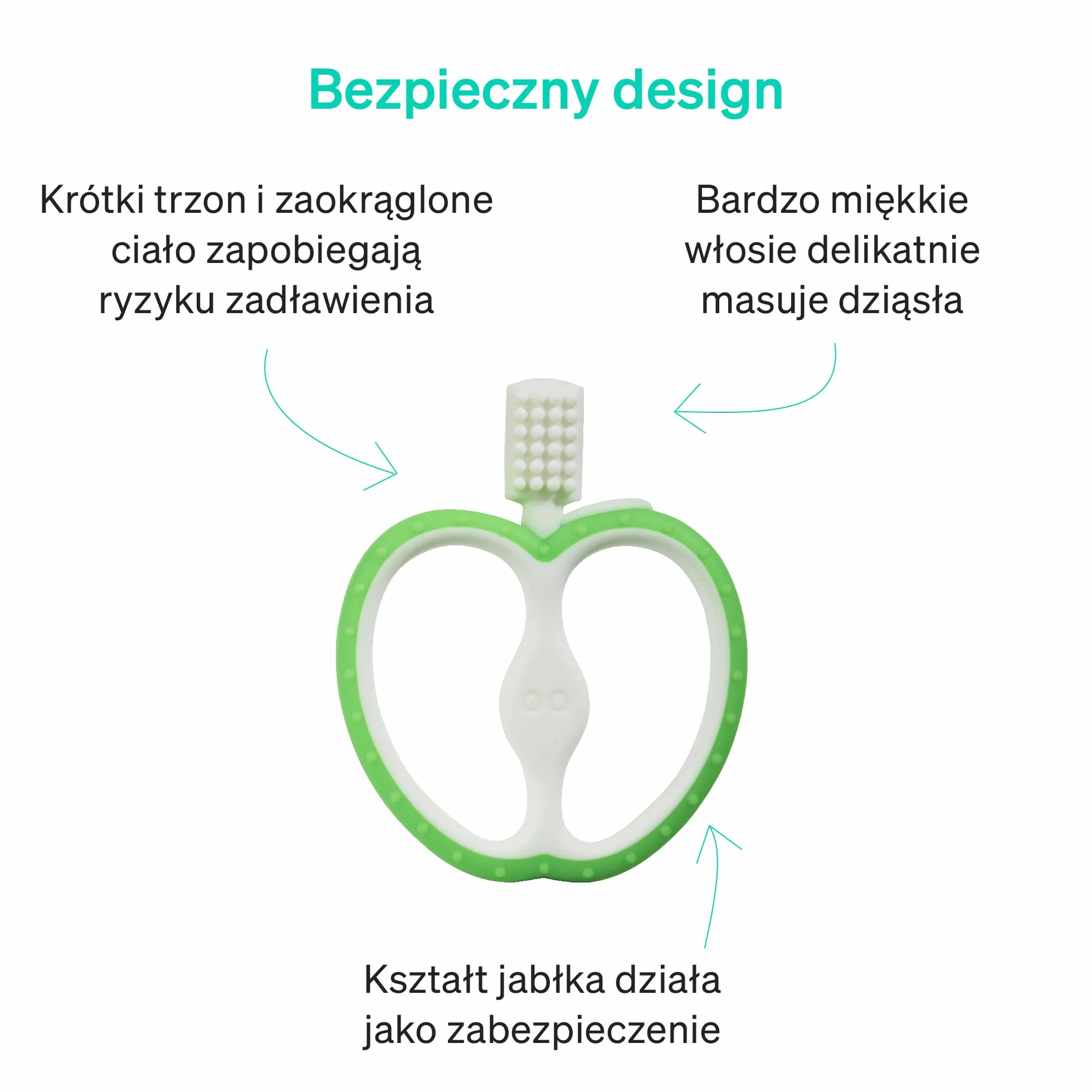 LoveNoobs Silicone 360° Baby Toothbrush Teether