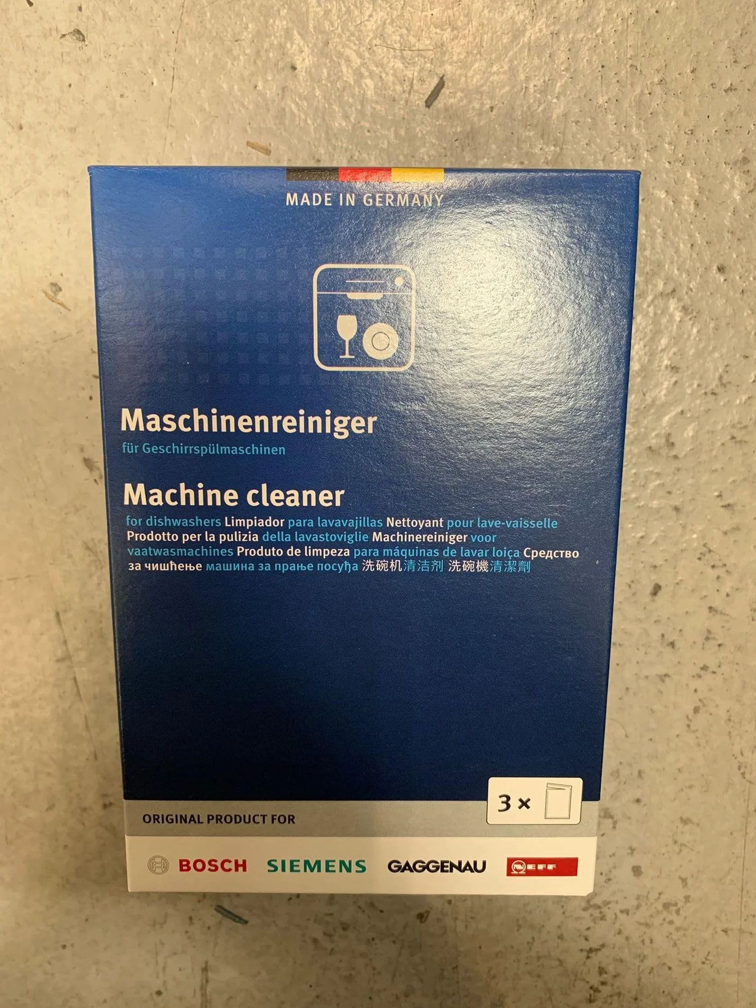 Bosch Zmywarka do naczyń 3 saszetki