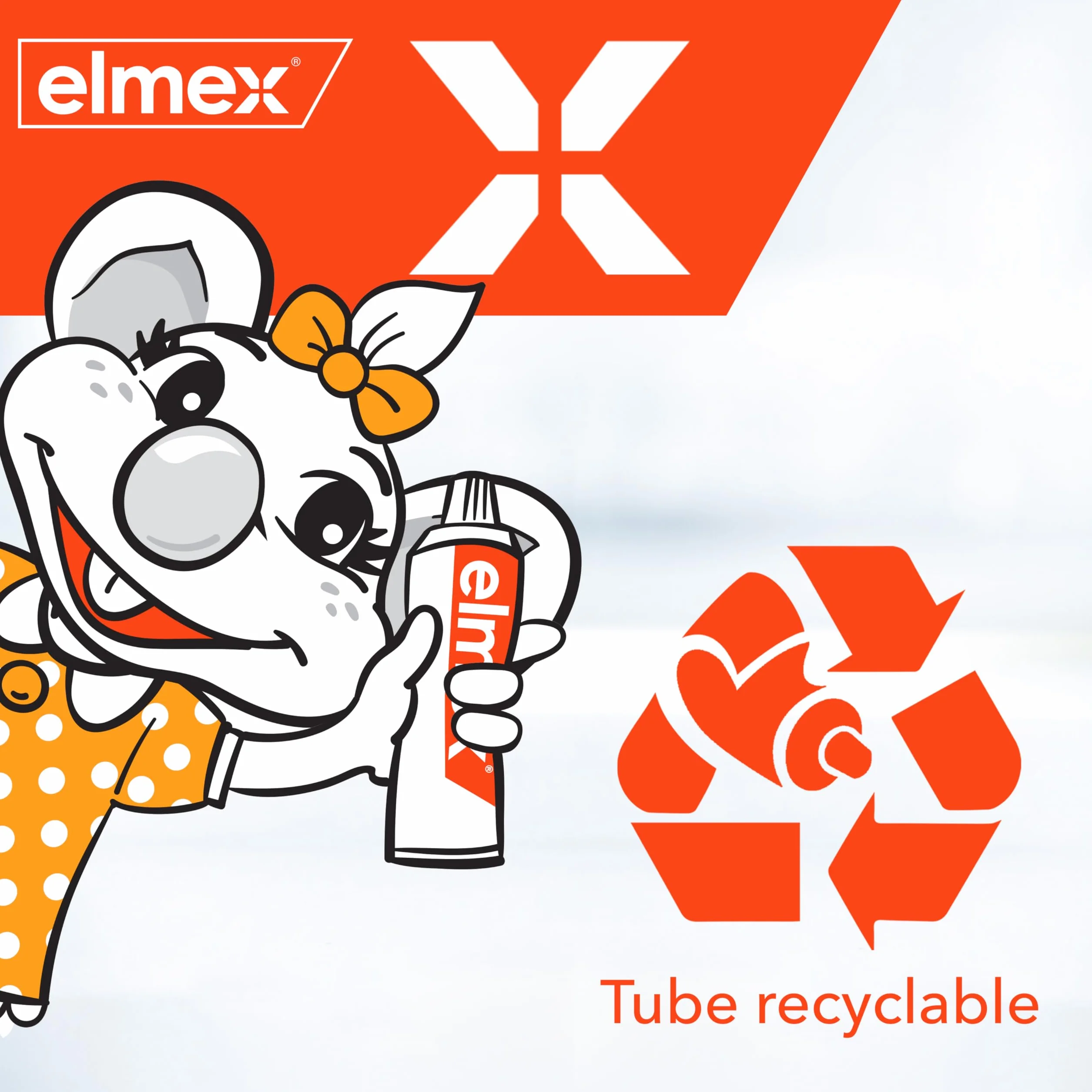 Elmex Kit Enfant Zestaw do Mycia Zębów, 2 Sztuki