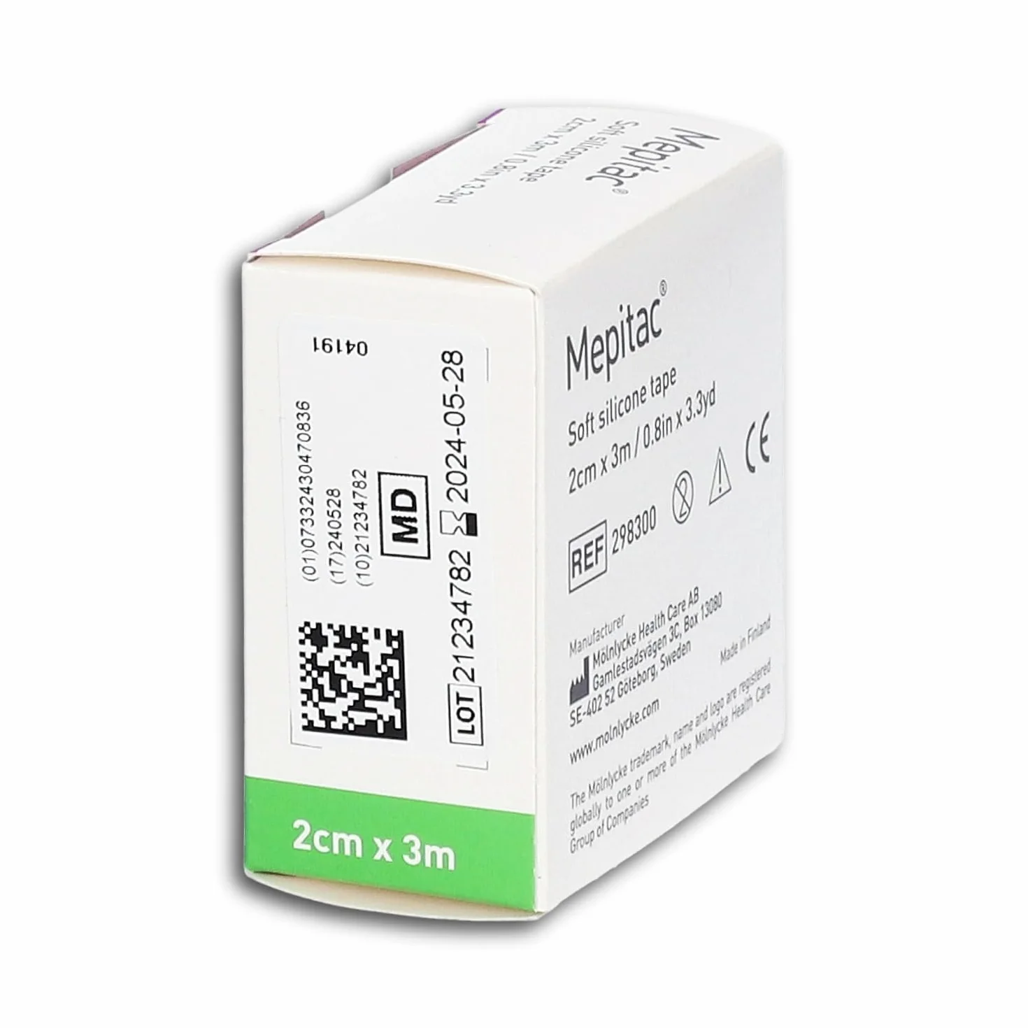 Mölnlycke Mepitac 2 cm x 3 m miękka taśma silikonowa