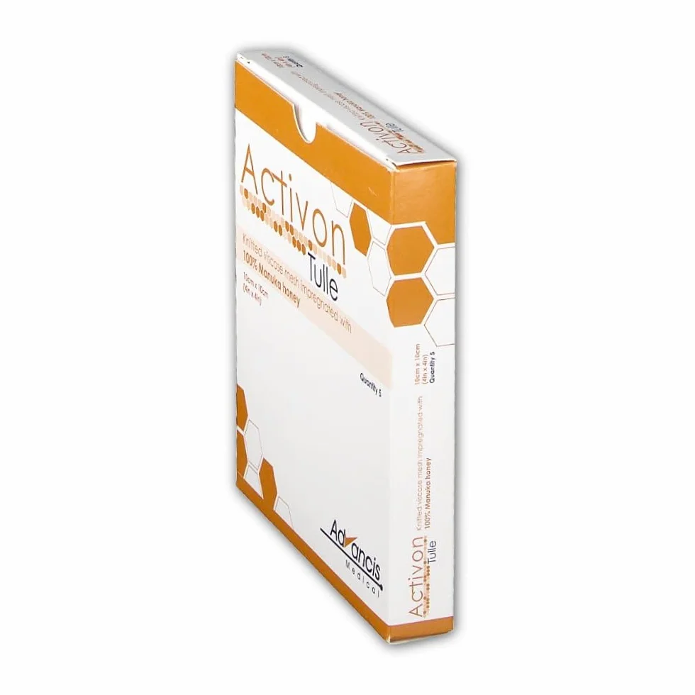 Activon Manuka Tuletka Gaze 10x10 cm - 5 sztuk