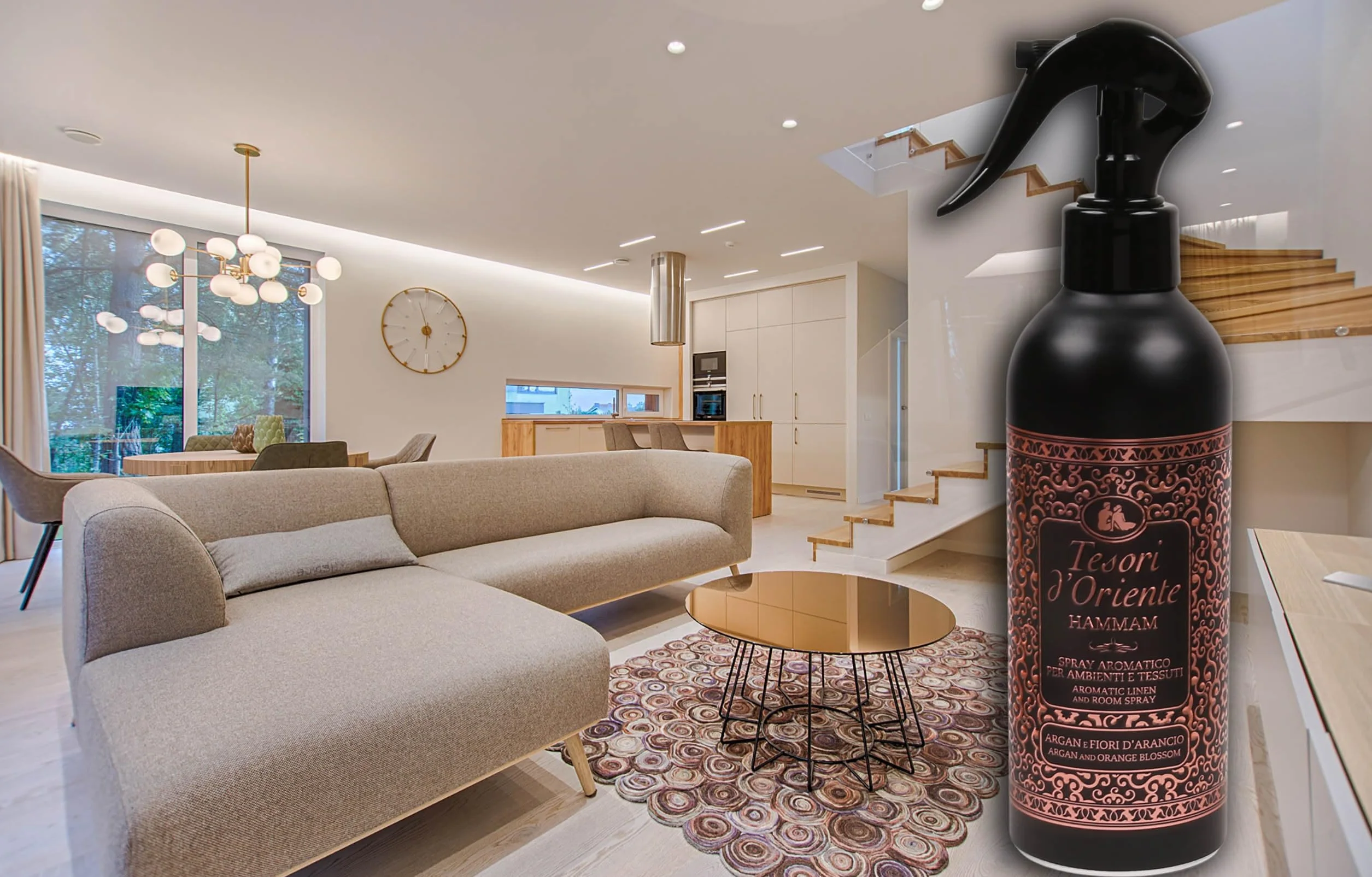Tesori d'Oriente Hammam odświeżacz powietrza w sprayu 250 ml