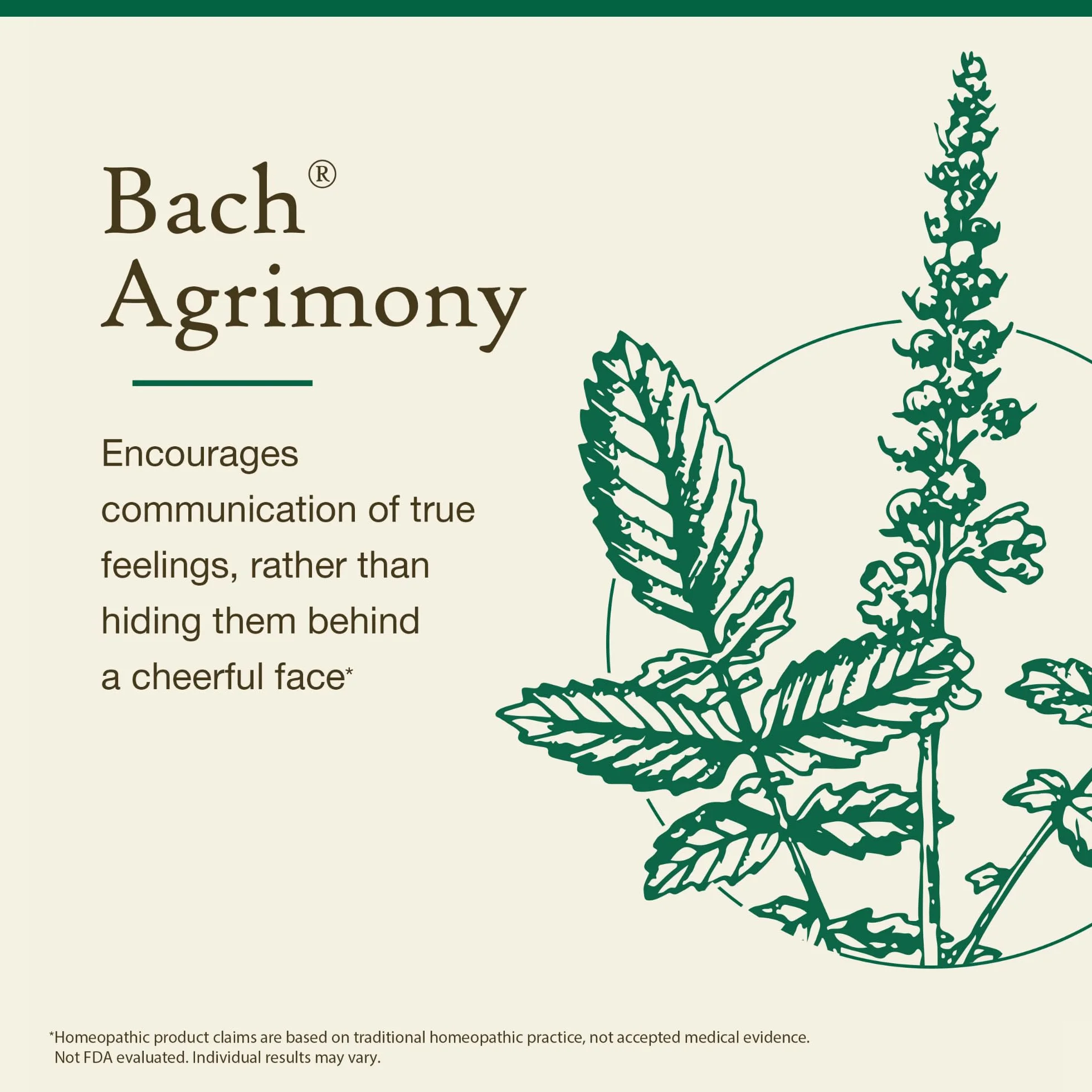 Bach Oryginalne środki na kwiaty Agrimony Stand Your Ground 20 ml