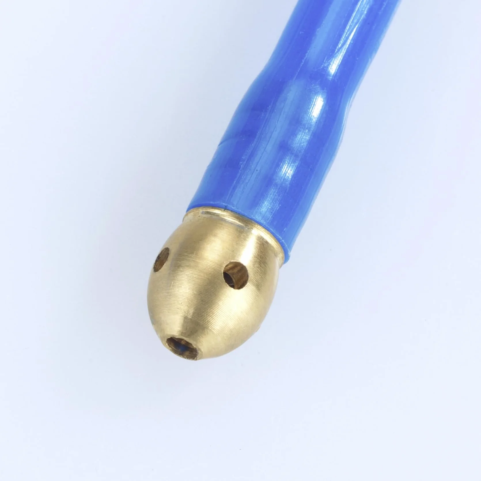 Środek czyszczący Mod. Power bez rur Twister wysokociśnieniowy środek do czyszczenia odpływu z mosiężną dyszą Easy Clip System do rury odpływowej 3 x 250 x 3 cm niebieski