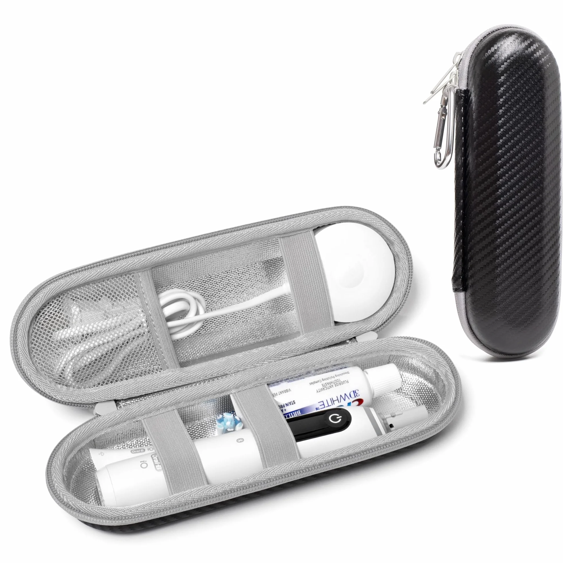 Nincha Twardy futerak na elektryczną szczoteczkę do zębów do Oral-B iO/Pro/Smart Series Philips Sonicare