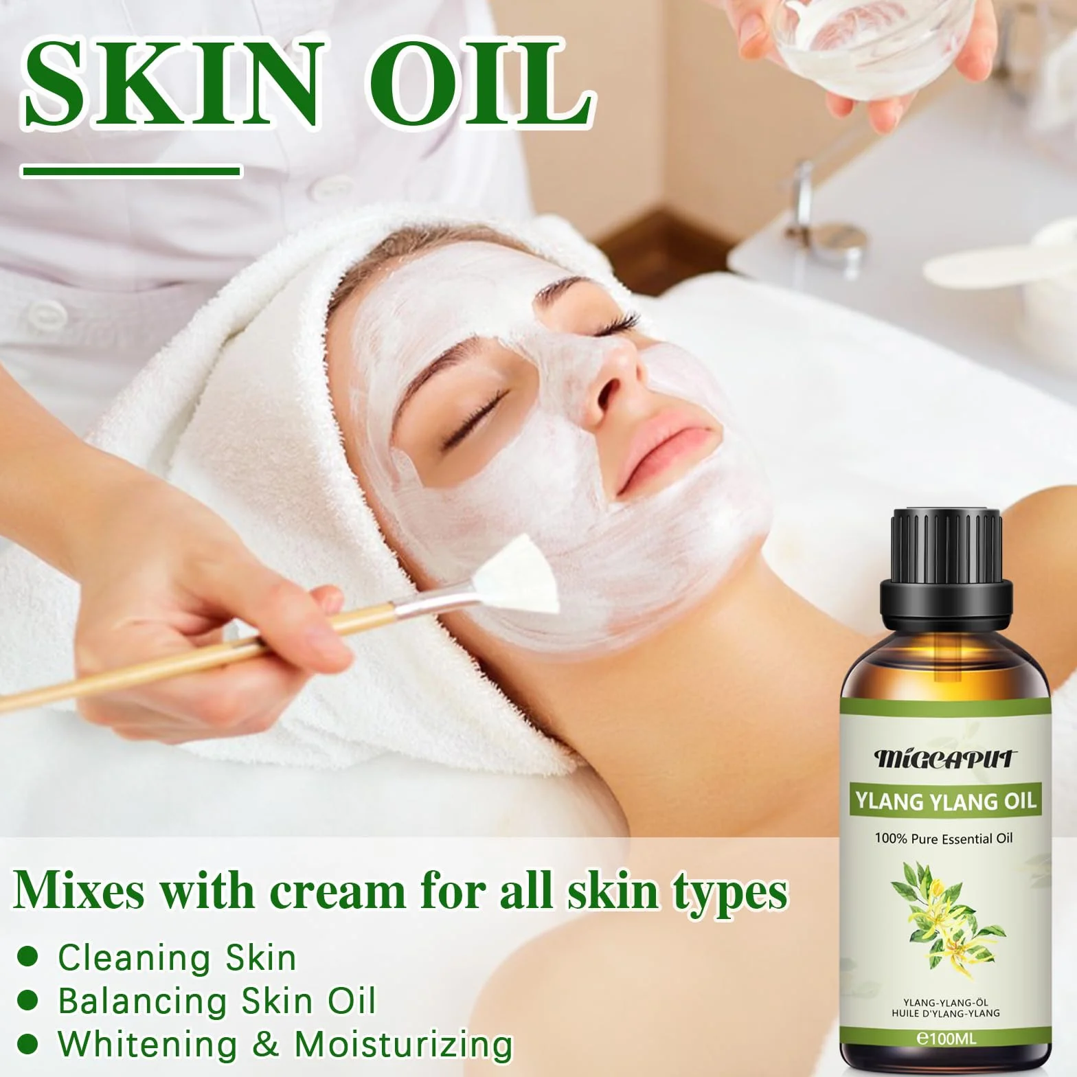 Olejek Eteryczny Ylang Ylang 100ML 100% Naturalny Aromaterapeutyczny Klasy Terapeutycznej