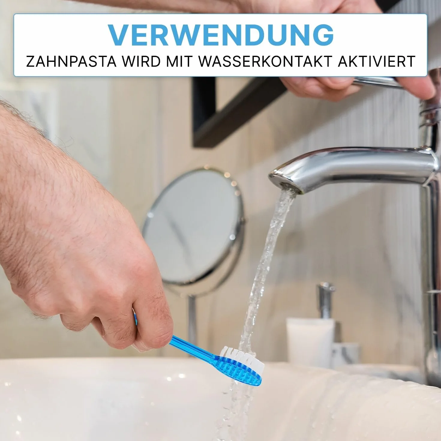 ARNOMED® Jednorazowe szczoteczki do zębów z pastą 100 sztuk