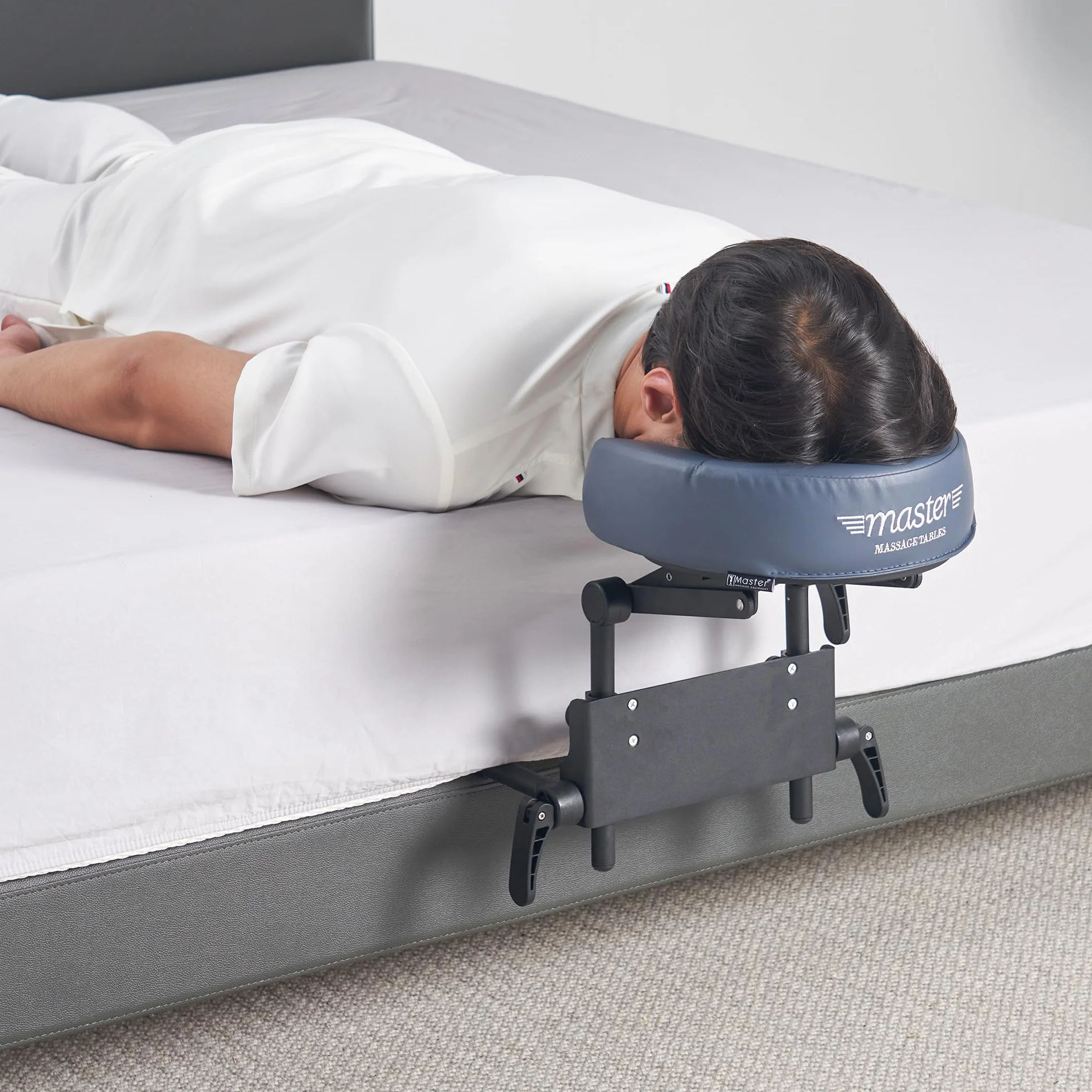 Master Massage Zagłówek z ramą do podparcia głowy, akcesoria do materaca